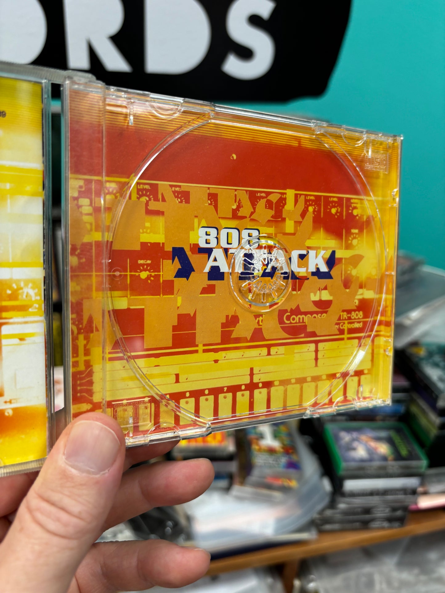 808 Attack, CD, Only pressing, Kickin Records, Slip ’n’ Slide, Slip ’N’ Slide Blue, UK & France 1999