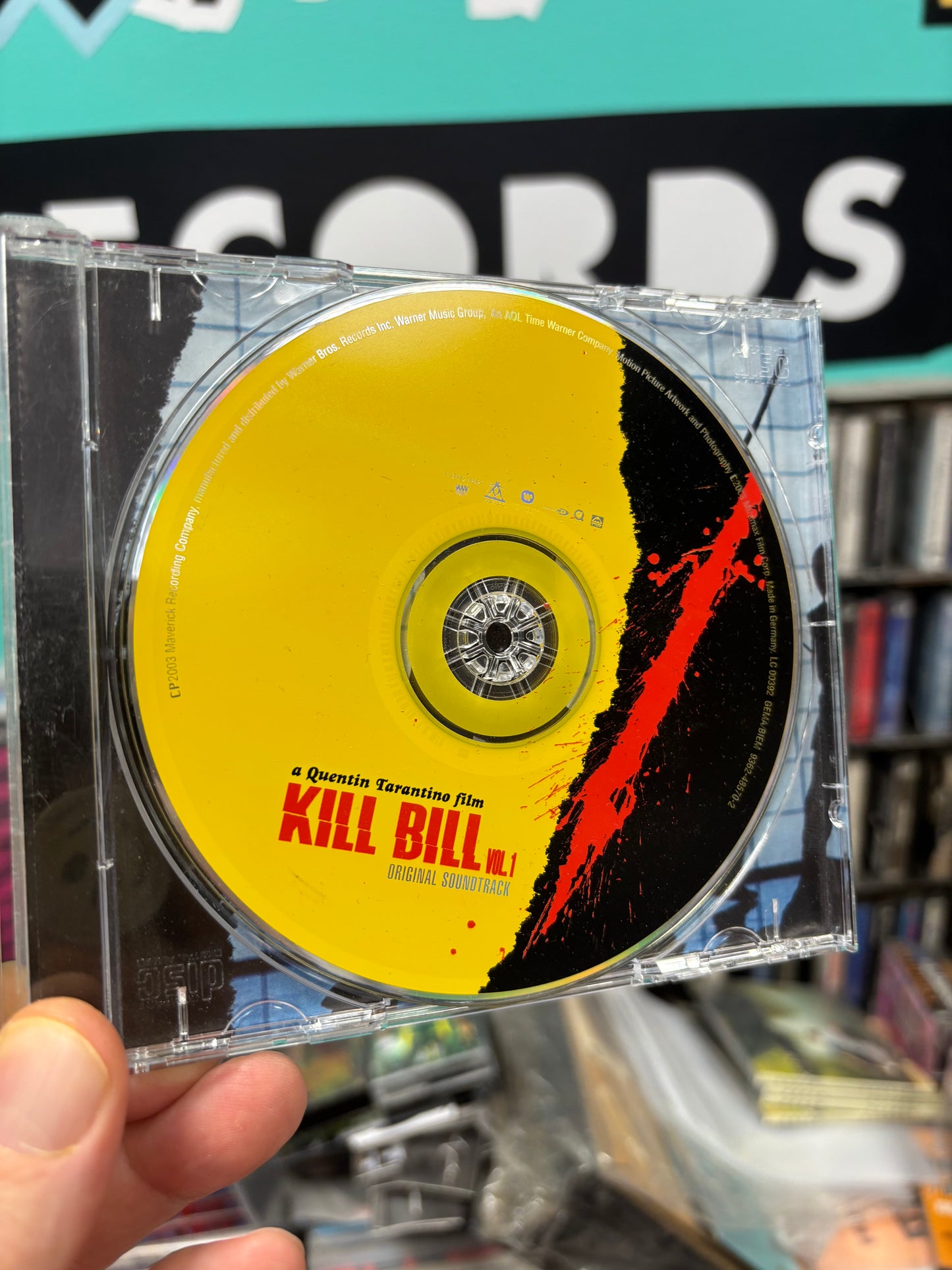 Kill Bill Vol. 1 - Original Soundtrack, CD, Enhanced, reissue, A Band Apart, Maverick, Warner Music Group Soundtracks, Europe 2004