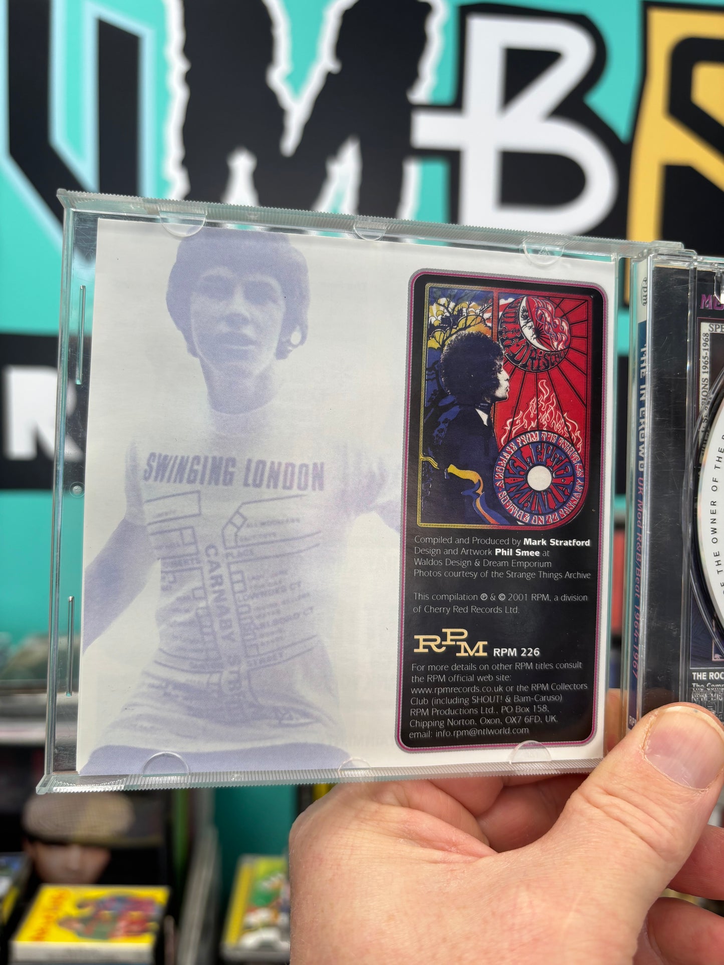 The In Crowd (UK Mod R&B Beat 1964-1967), CD, 1st pressing, Compilation, Enhanced, RPM Records, UK 2001