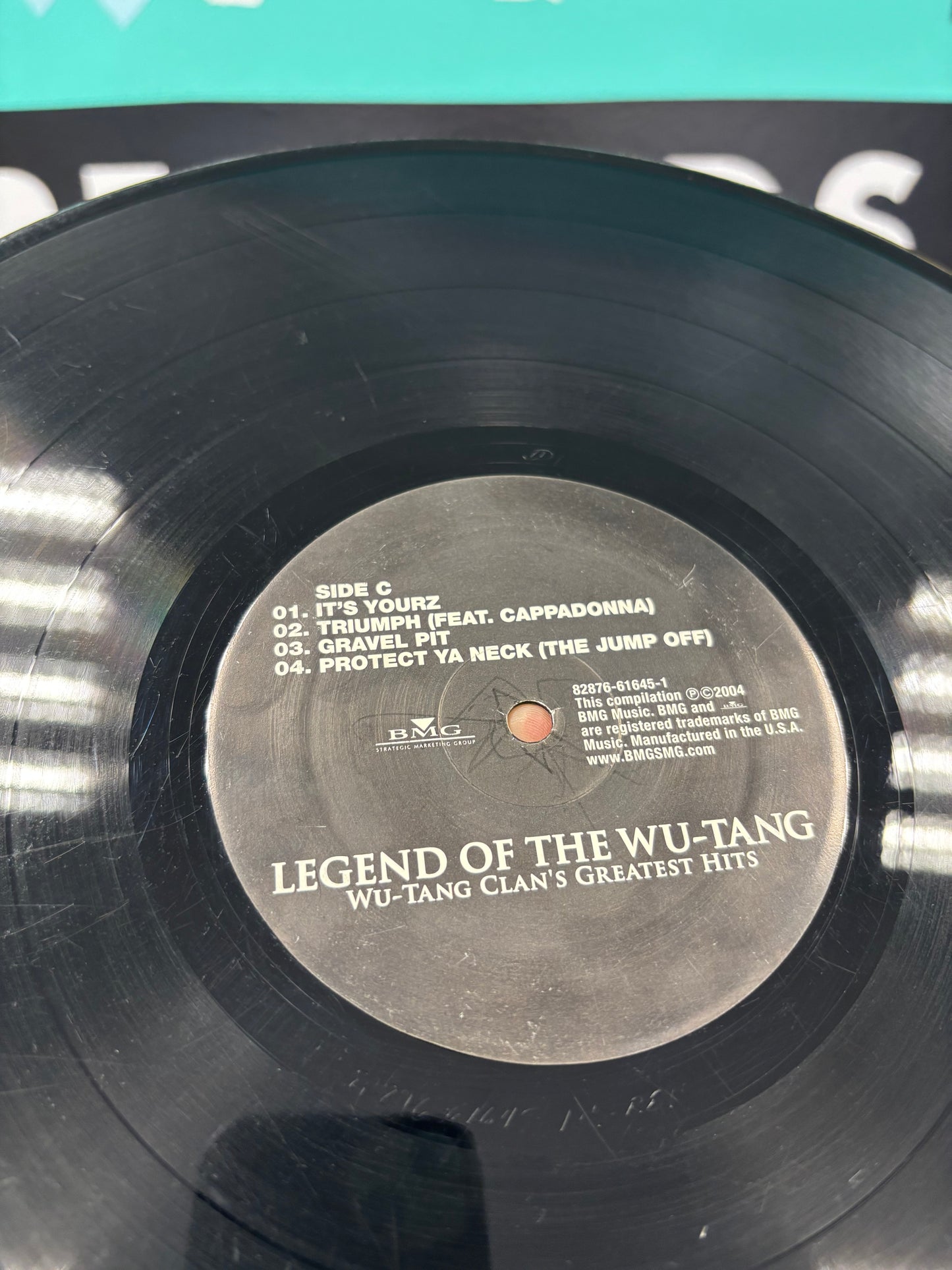Legend Of The Wu-Tang: Wu-Tang Clan’s Greatest Hits, 2LP, 1st pressing, compilation, BMG, US 2004