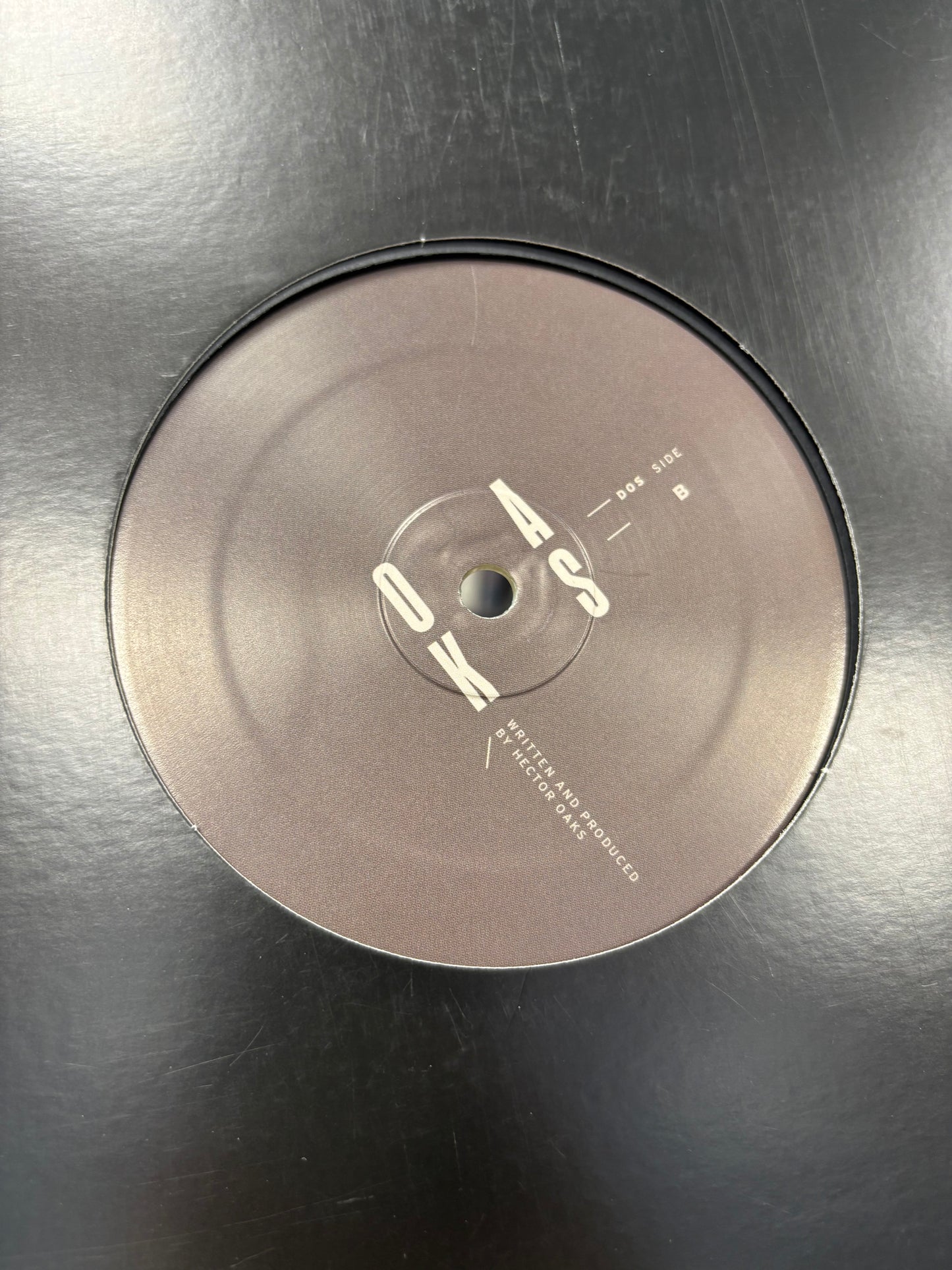 Héctor Oaks: Dos, 12inch, 1st pressing, Limited Edition, Clear, OAKS, Germany 2016