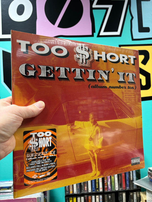 Too $hort: Gettin’ It (Album Number Ten), reissue, Limited Edition, 2LP, gatefold, Orange Swirl, 1st time on vinyl!, Get On Down, Jive, Dangerous Music, US 2024