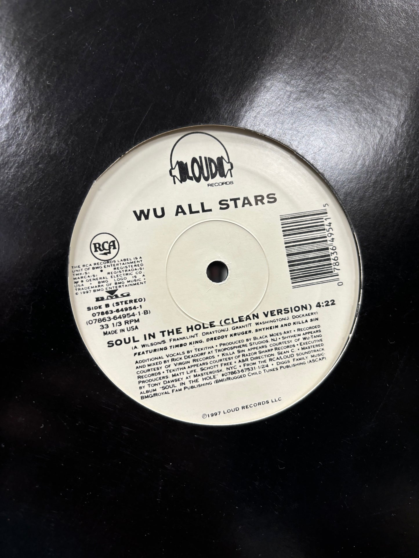 Wu All Stars: Soul In The Hole, 12inch, Loud Records, US 1997