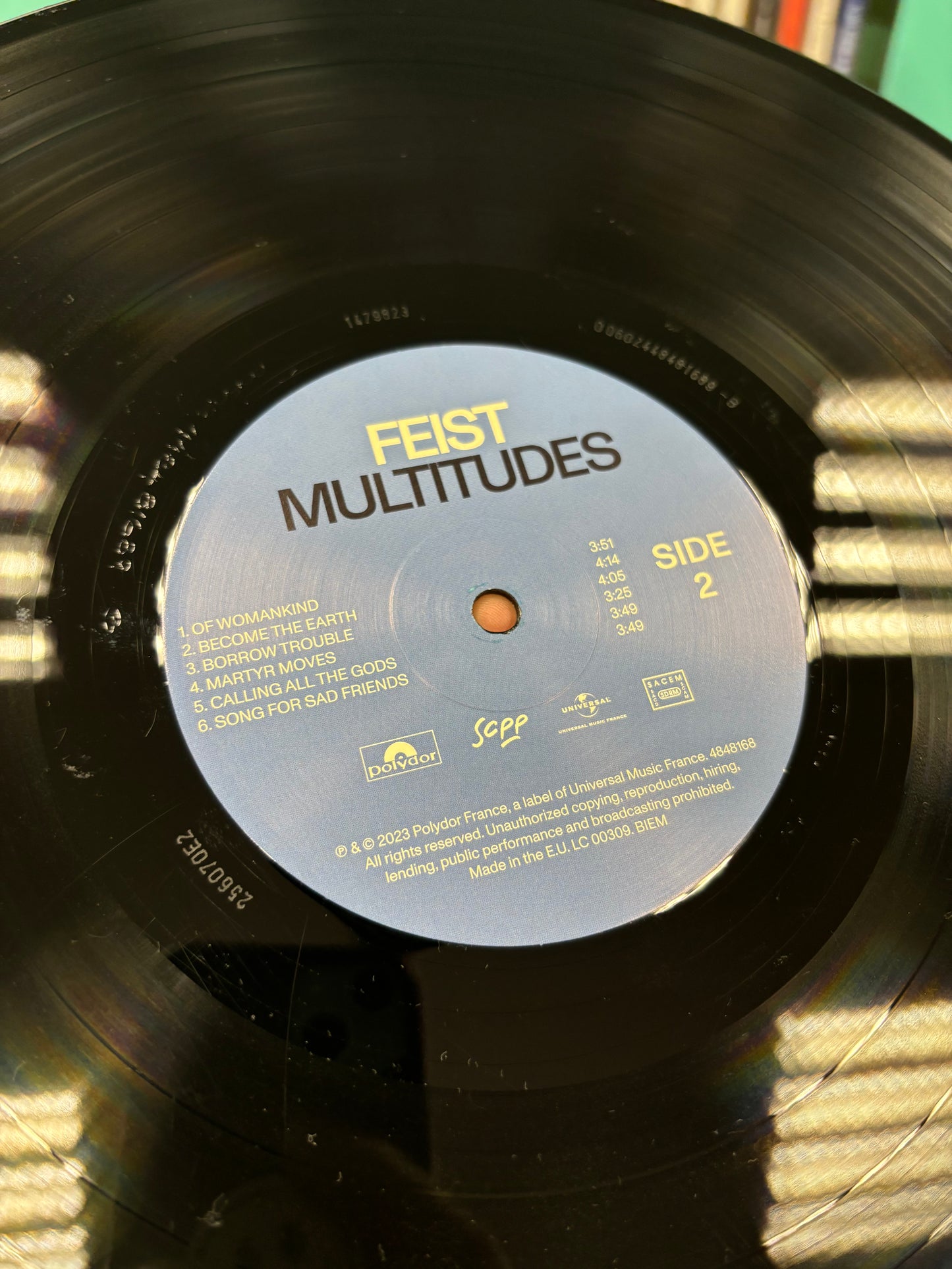 Feist: Multitudes, LP, Polydor, Universal Music France, Europe 2023