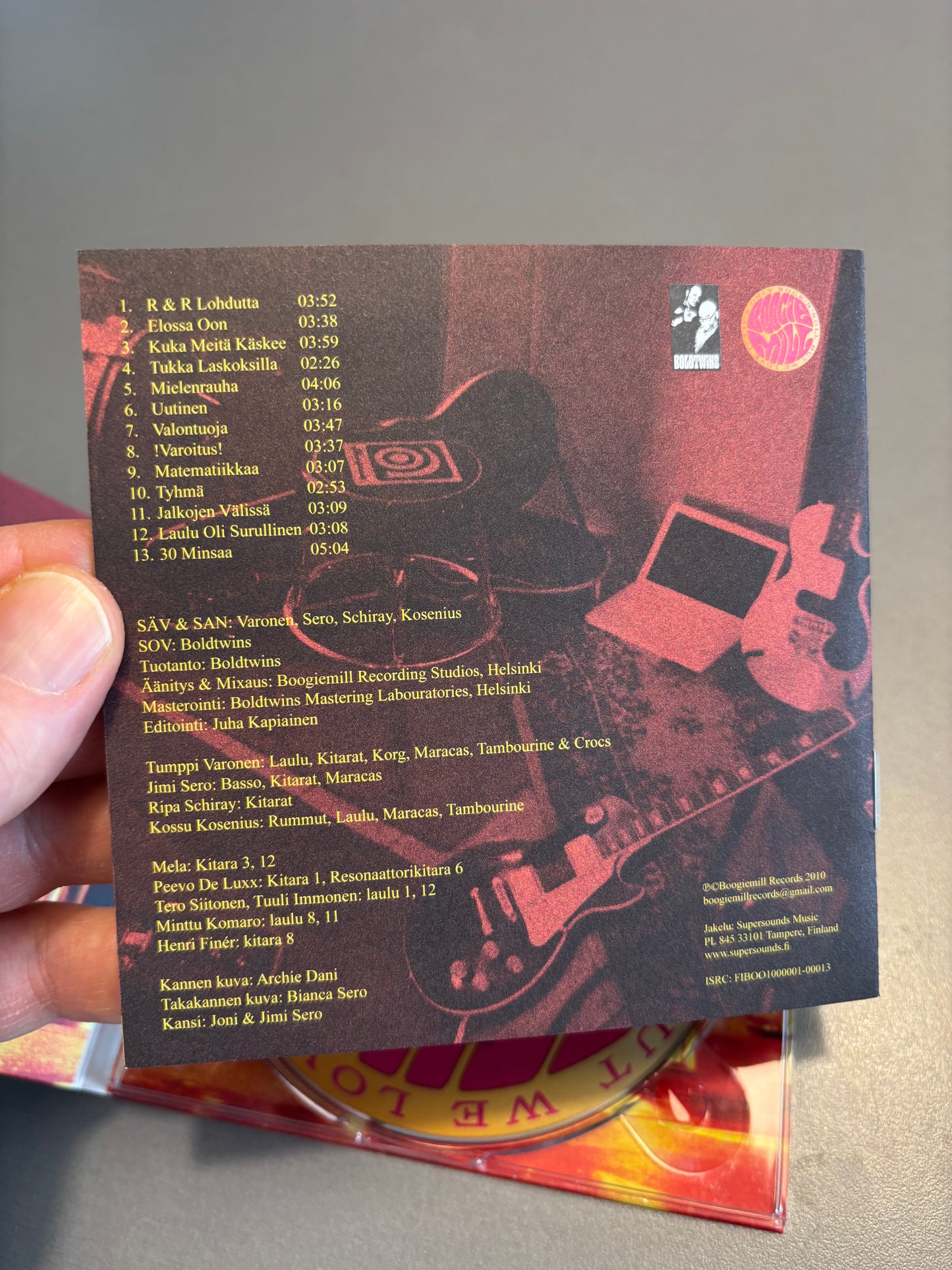 Tumppi Varonen & Problems?: Kalevankatu 34, CD, Only pressing, Boogiemill Records, Finland 2010