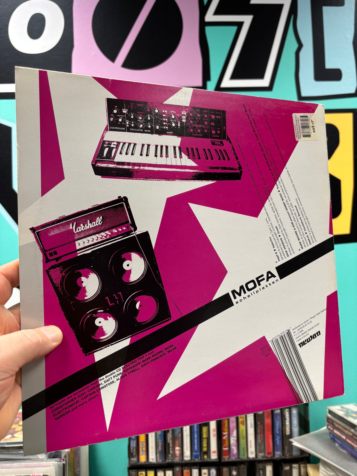 Electric Pop 4 ep, 12inch, Only vinyl pressing, MOFA Schallplatten, Germany 2005