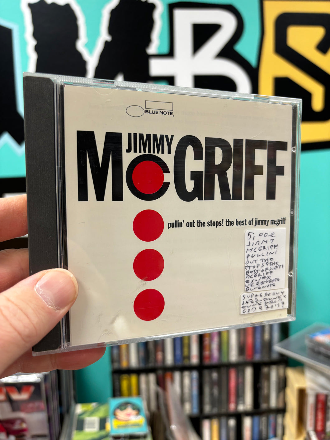 Jimmy McGriff: Pullin’ Out The Stops! The Best Of Jimmy McGriff, CD, UK & Europe 1994