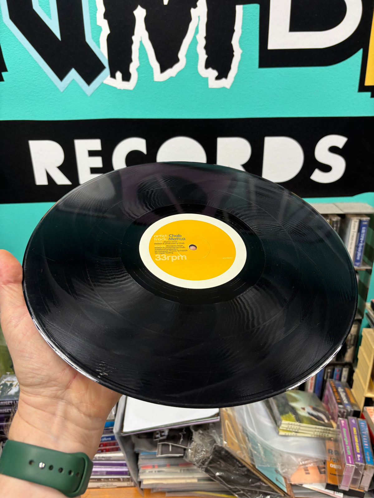 Chab: Matica, 12inch, 1st pressing, Undercurrent Recordings, UK 2000