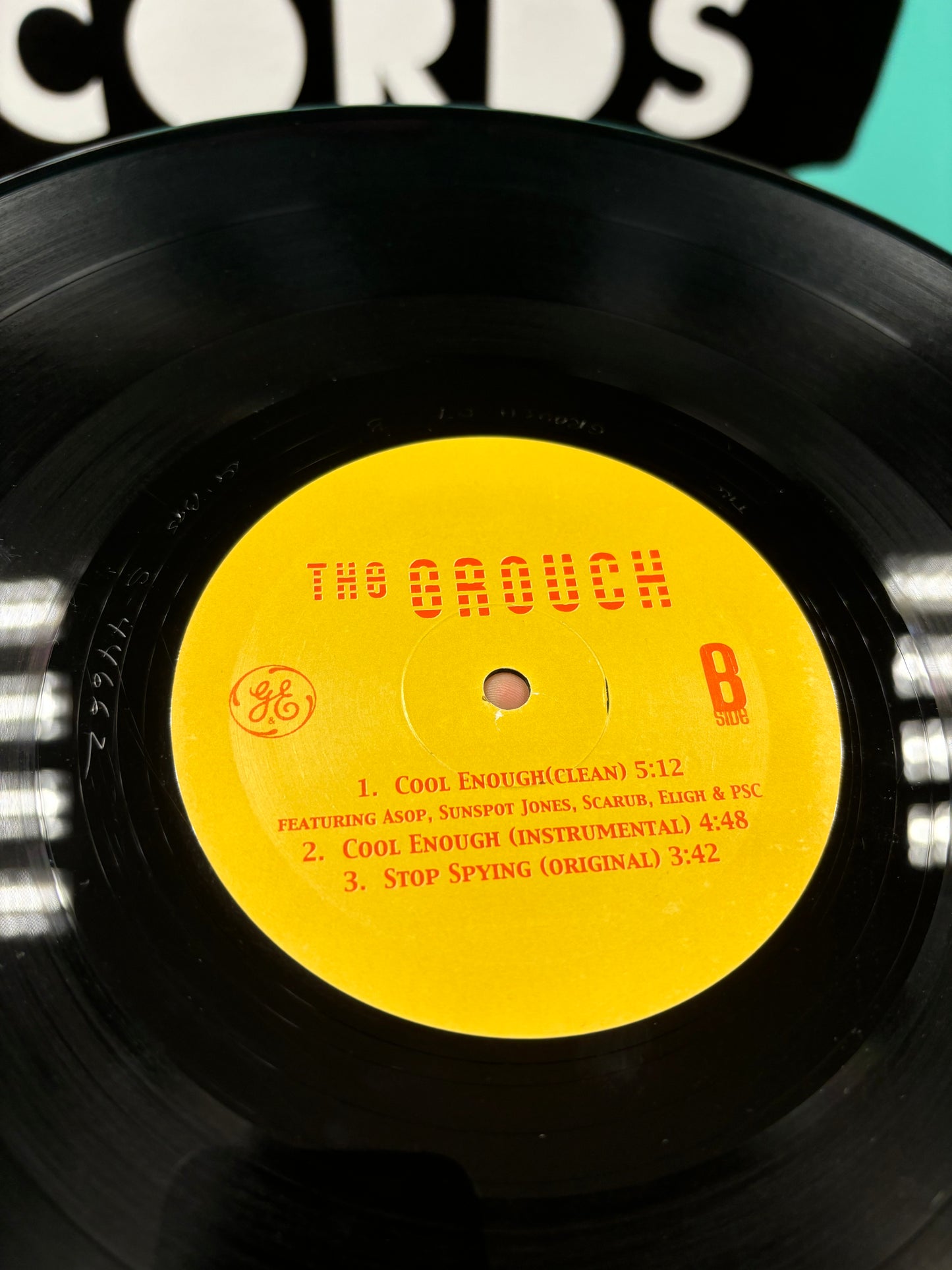 The Grouch: Wish You A Good Day, 12inch, Only official pressing, TRC Distribution, US 2000