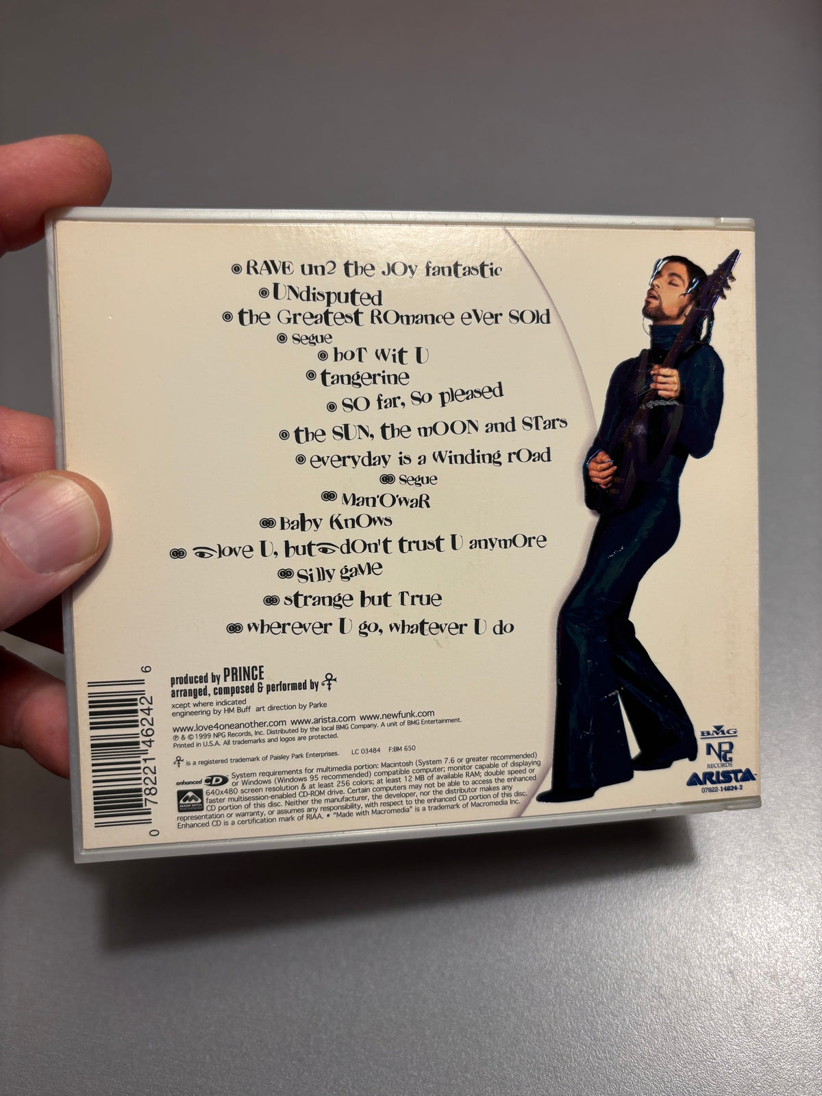 Symbol, The Artist (Formerly Known As Prince): Rave Un2 The Joy Fantastic, CD, Enhanced, Q-Pack, NPG Records, Arista, BMG, Europe 1999