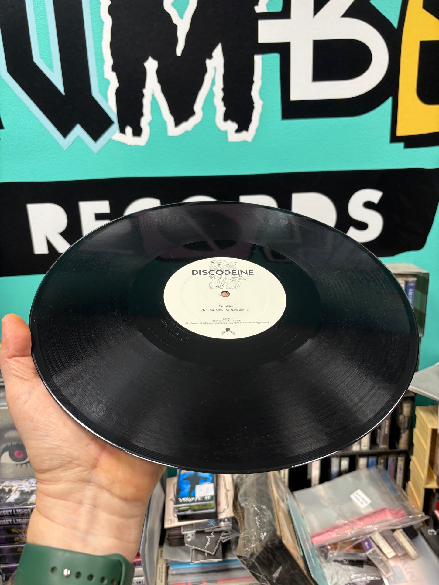 Discodeine: Tom Select, 12inch, Only pressing, Limited Edition, Dark&Lovely, France 2009