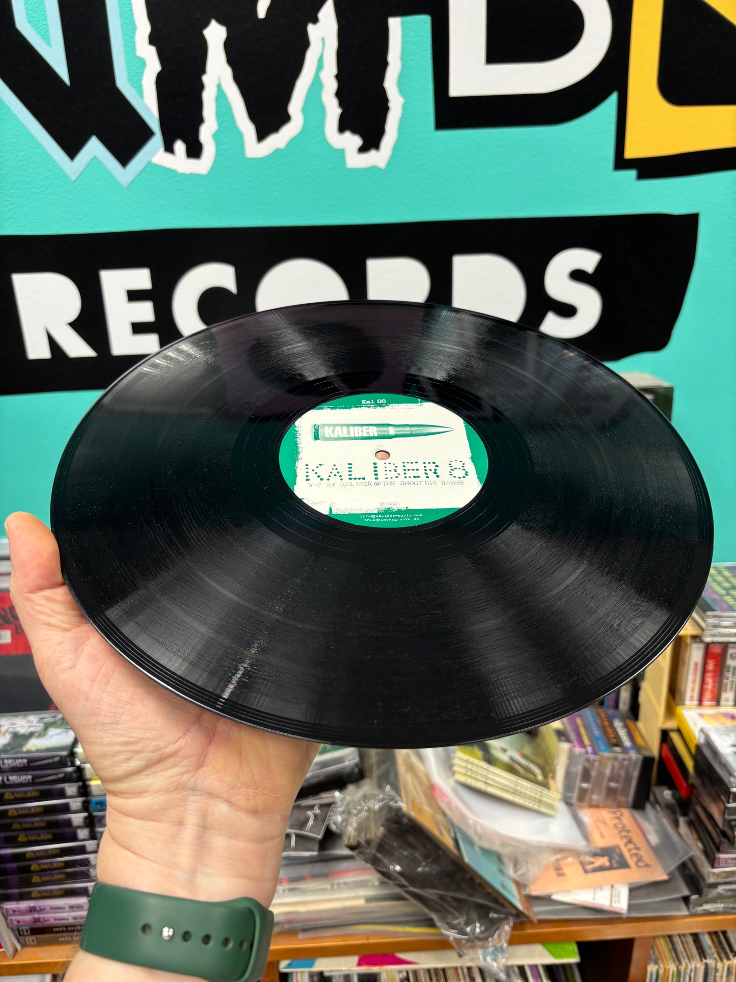 Kaliber: Kaliber 8, 12inch, Only official pressing, Kaliber, Sweden 2006