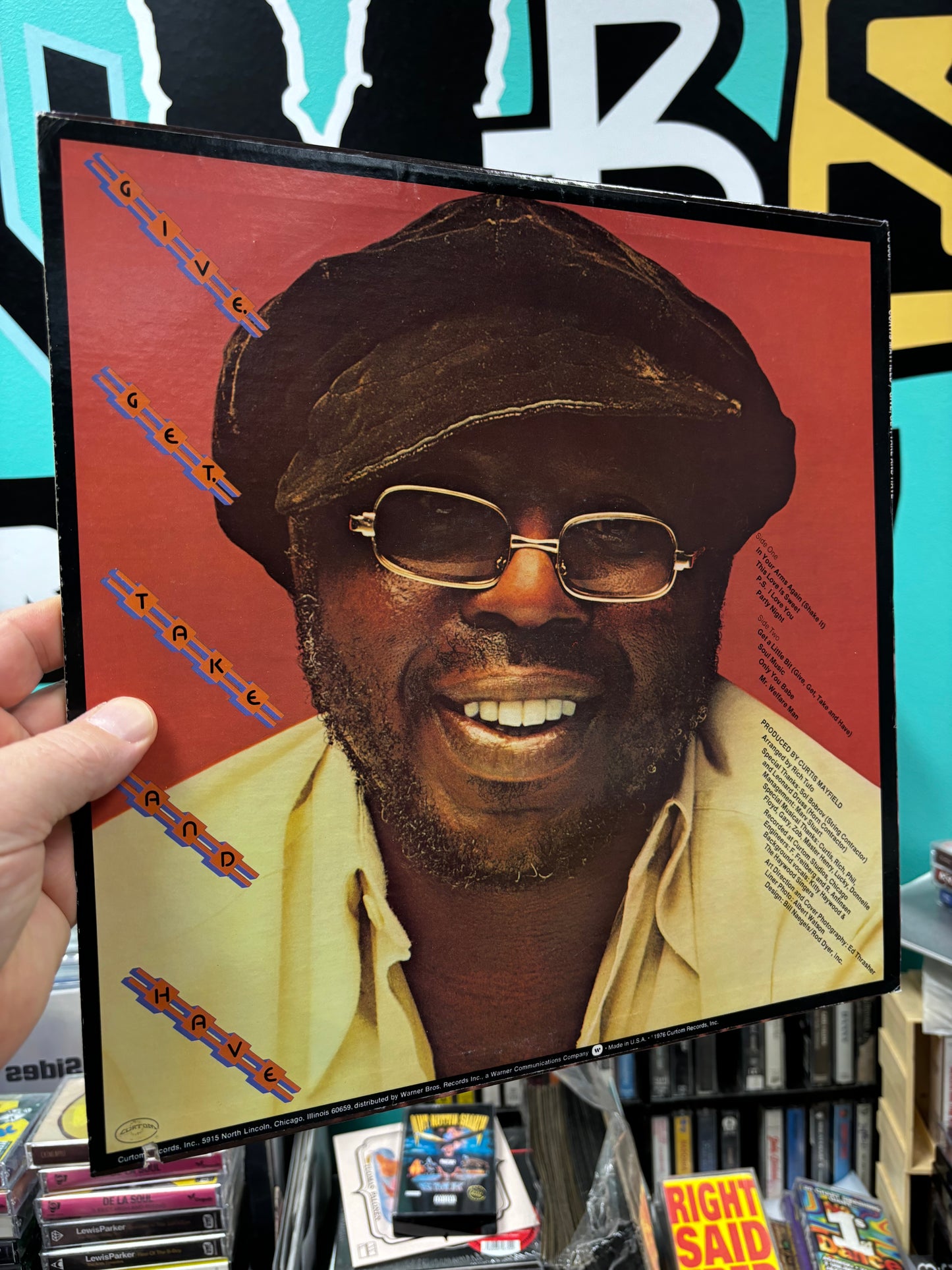 Curtis Mayfield: Give, Get, Take And Have, LP, Terre Haute Pressing, Curtom, US 1976