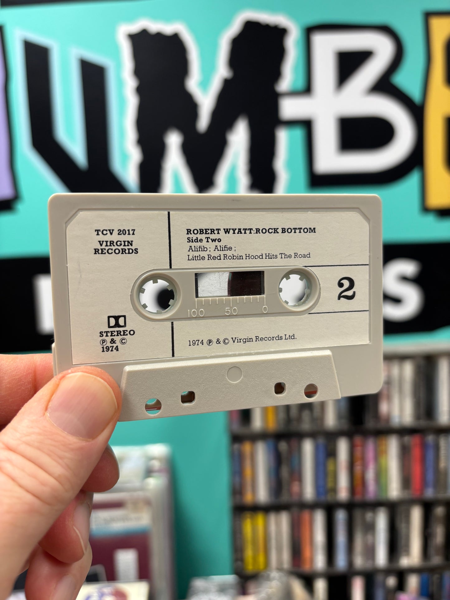 Robert Wyatt: Rock Bottom, C-cassette, 1st pressing, Virgin, UK 1974