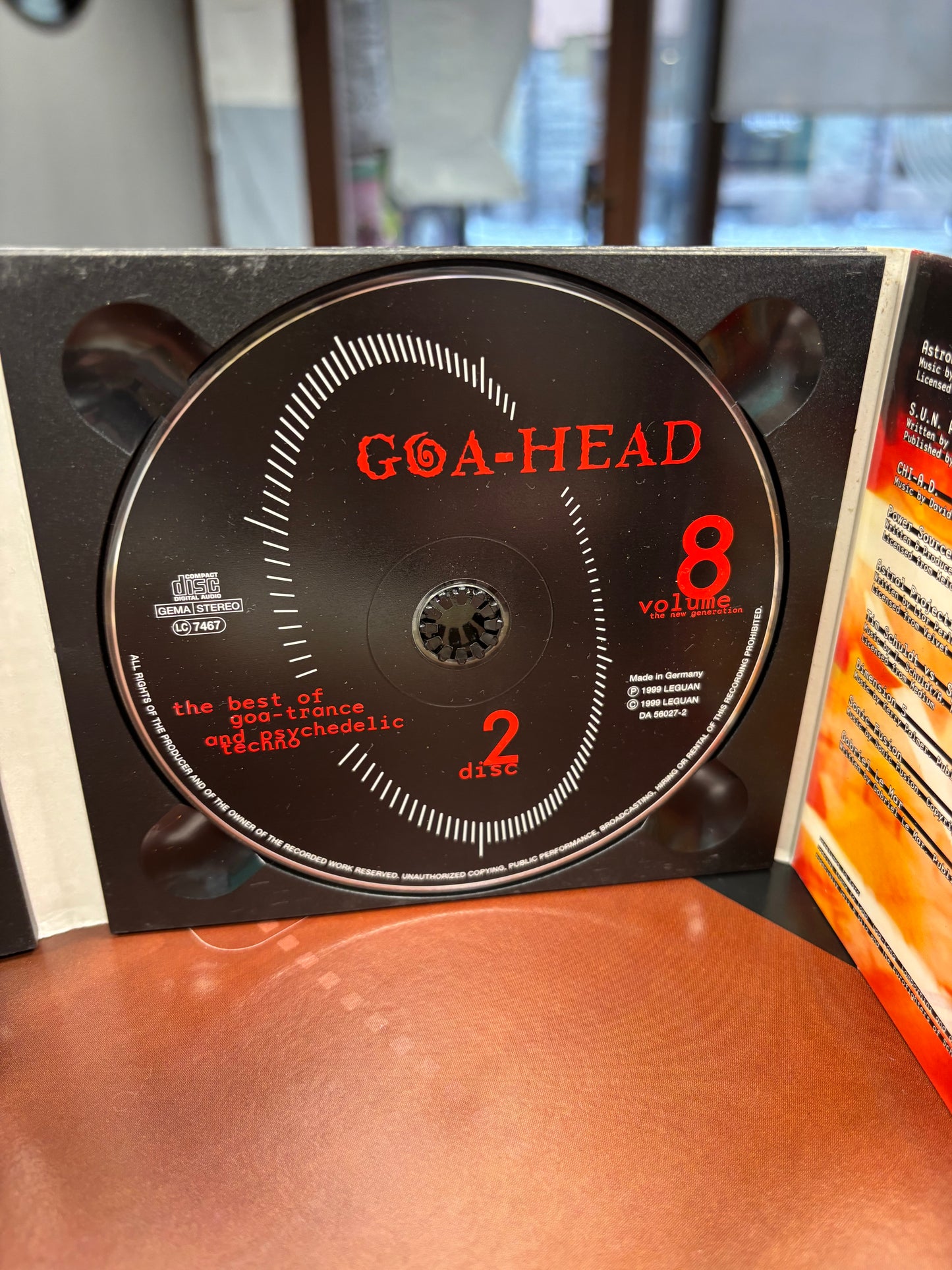 Goa-Head Volume 8, 2CD, gatefold, Leguan, Germany 1999