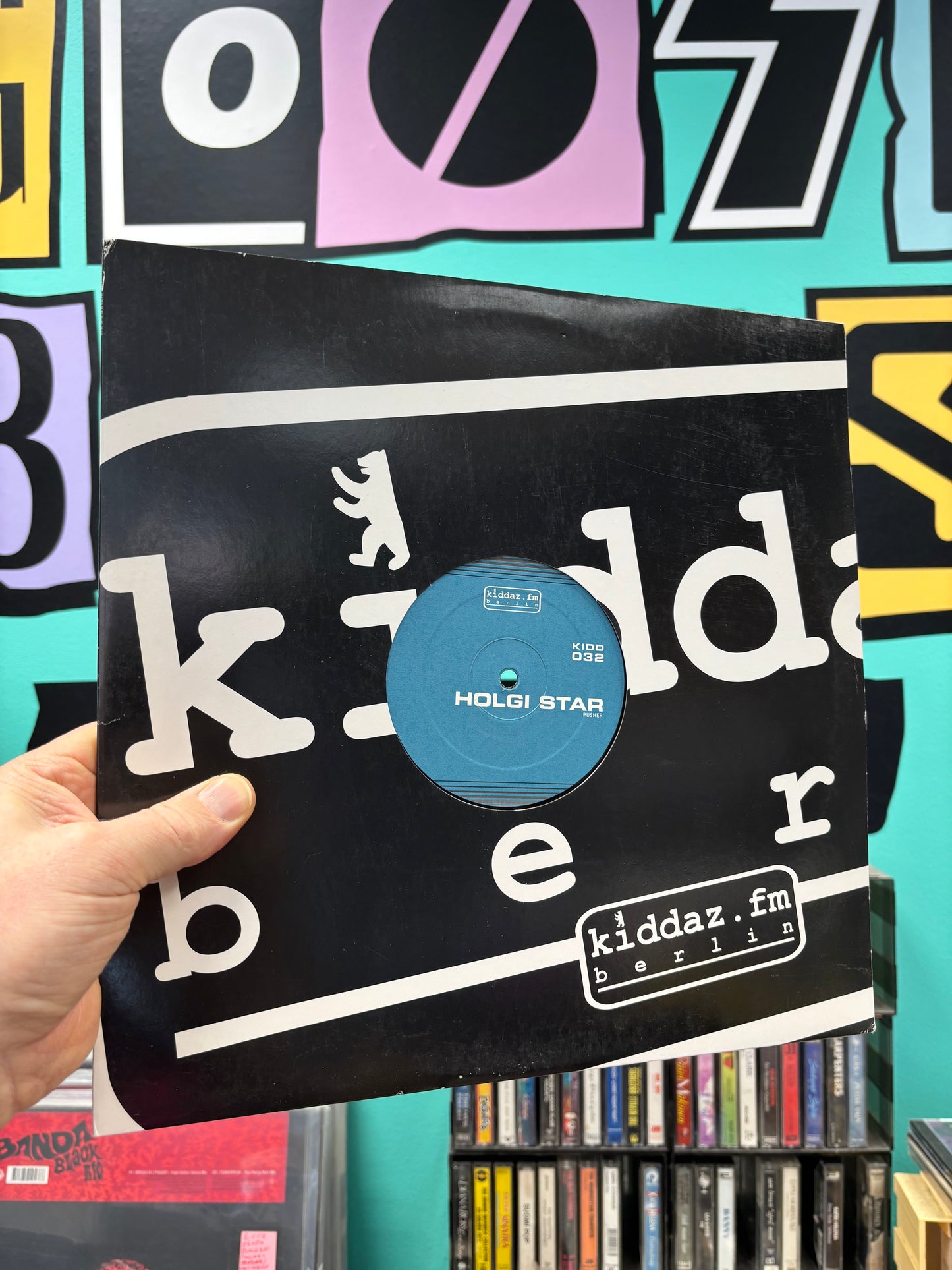 Holgi Star: Pusher, 12inch, Only official pressing, Kiddaz.fm, Germany 2003