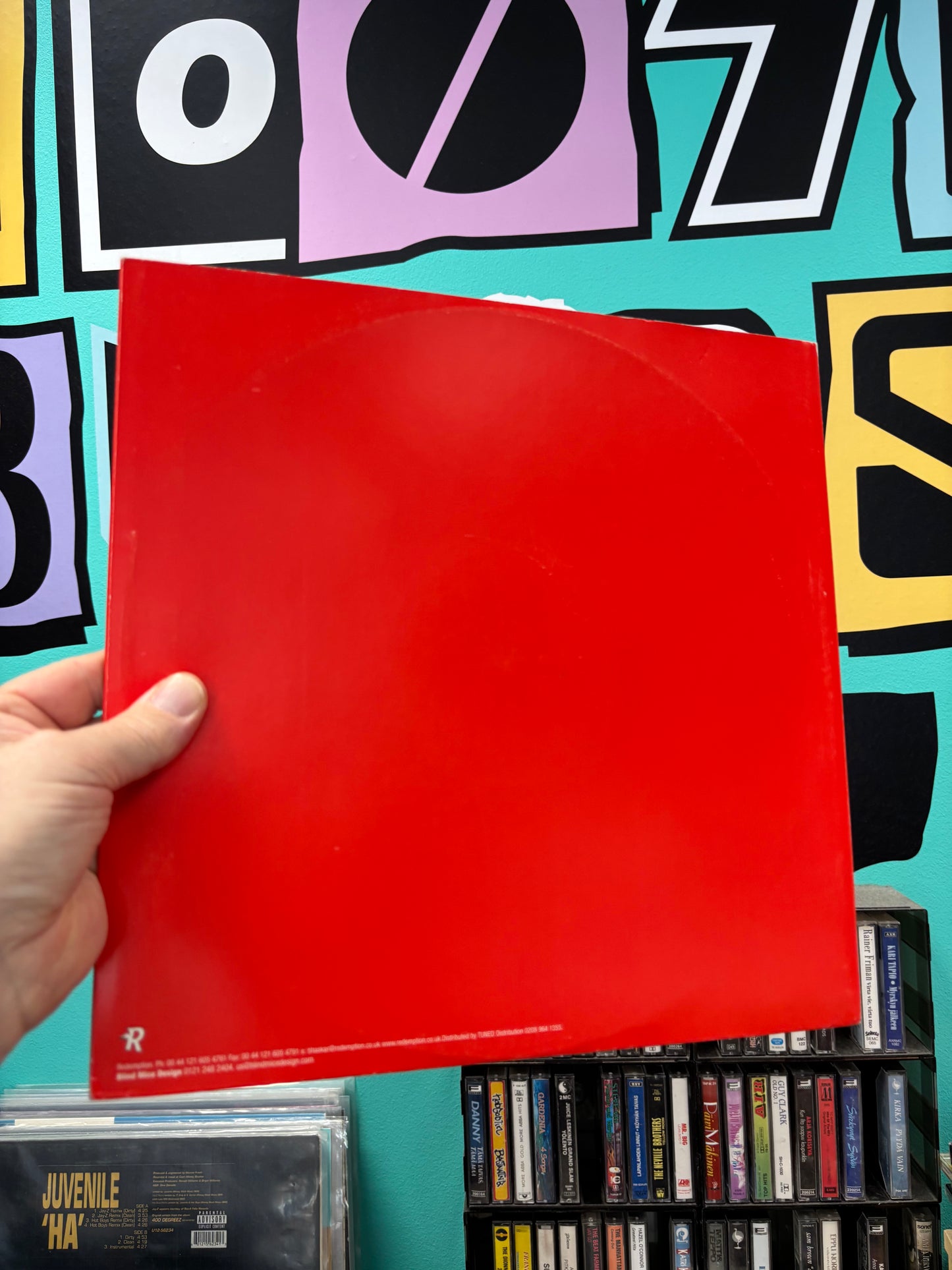 The M. Experience: Rock Ya Body, 12inch, Only official pressing, Test Press Series, Limited Edition, Redemption, UK 2001