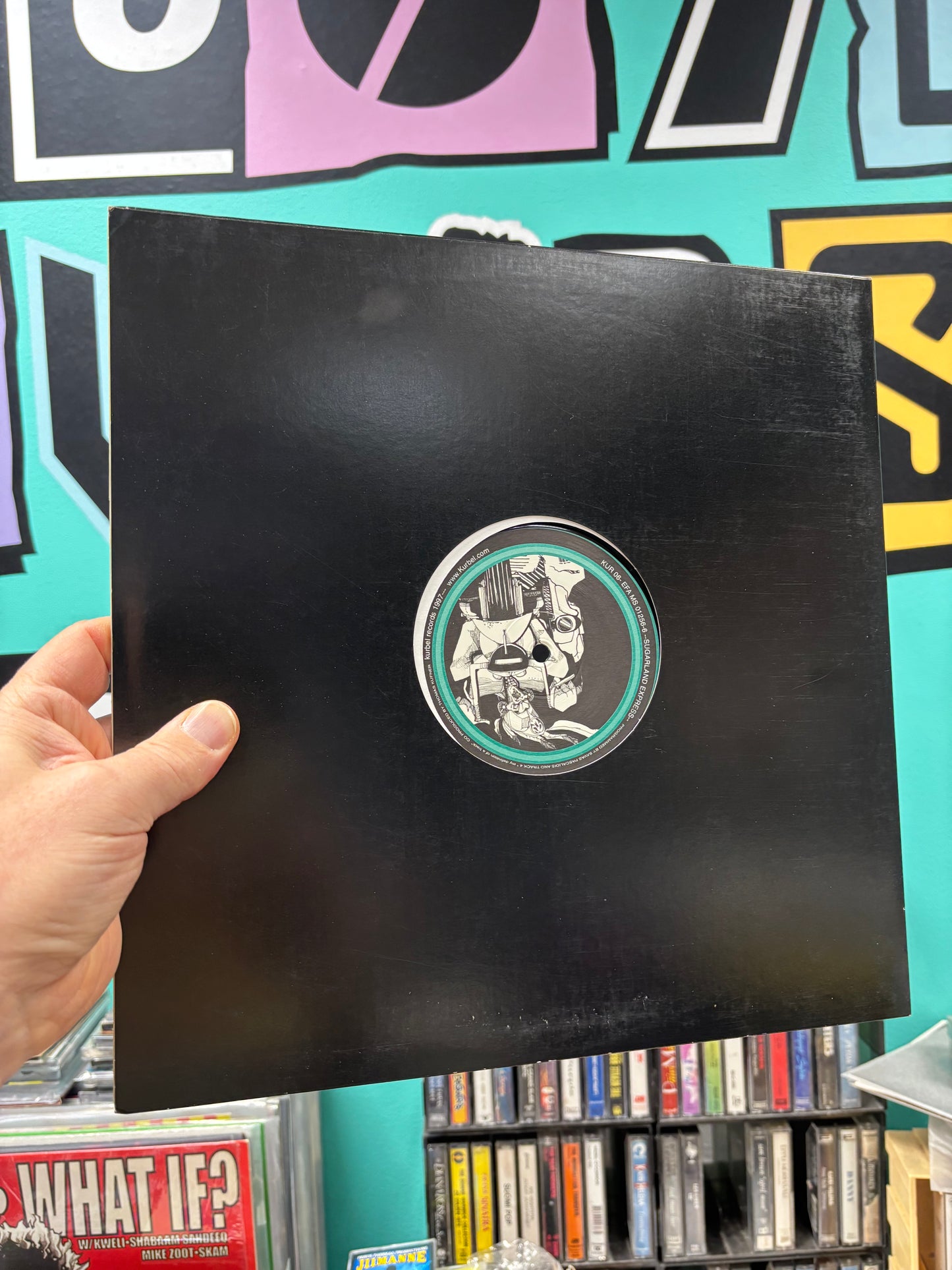 Savas Pascalidis: Sugarland Express, 12inch, 1st pressing, Kurbel, Germany 1997