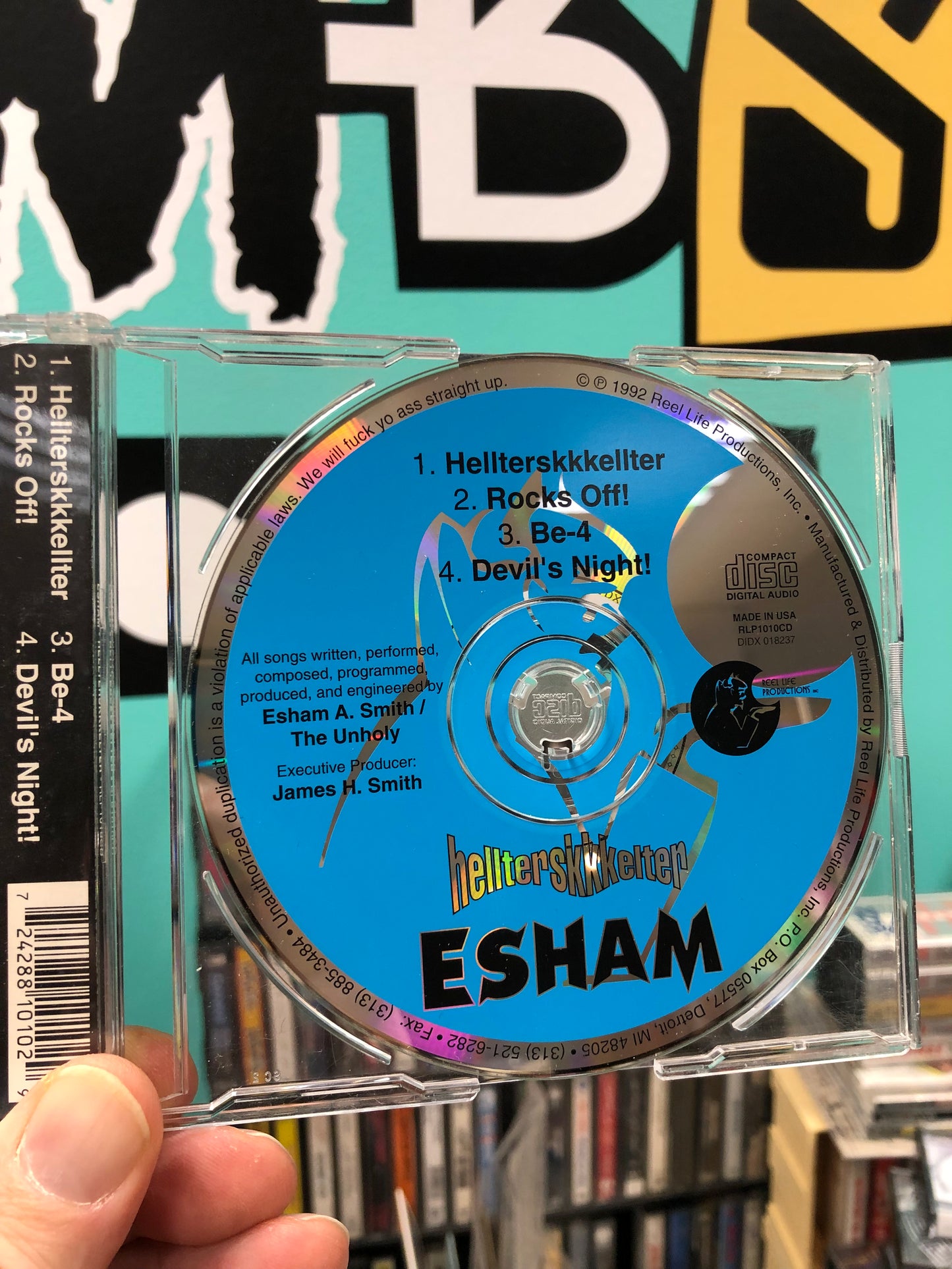 HULLU VARASTOALE -20%‼️‼️‼️Esham: Hellterskkkelter, 1st pressing, US 1992