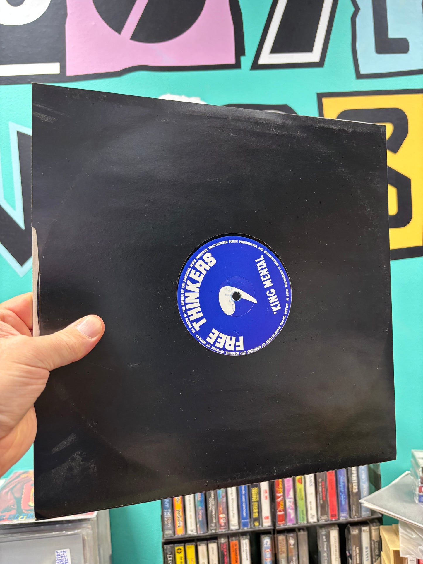 King Mental: Free To Be/Night Fever, 12inch, Free Thinkers, UK 2001