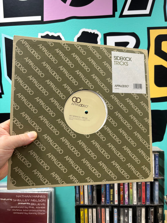 Sidekick: Tricks, 12inch, Only official pressing, Appalooso, UK 2002