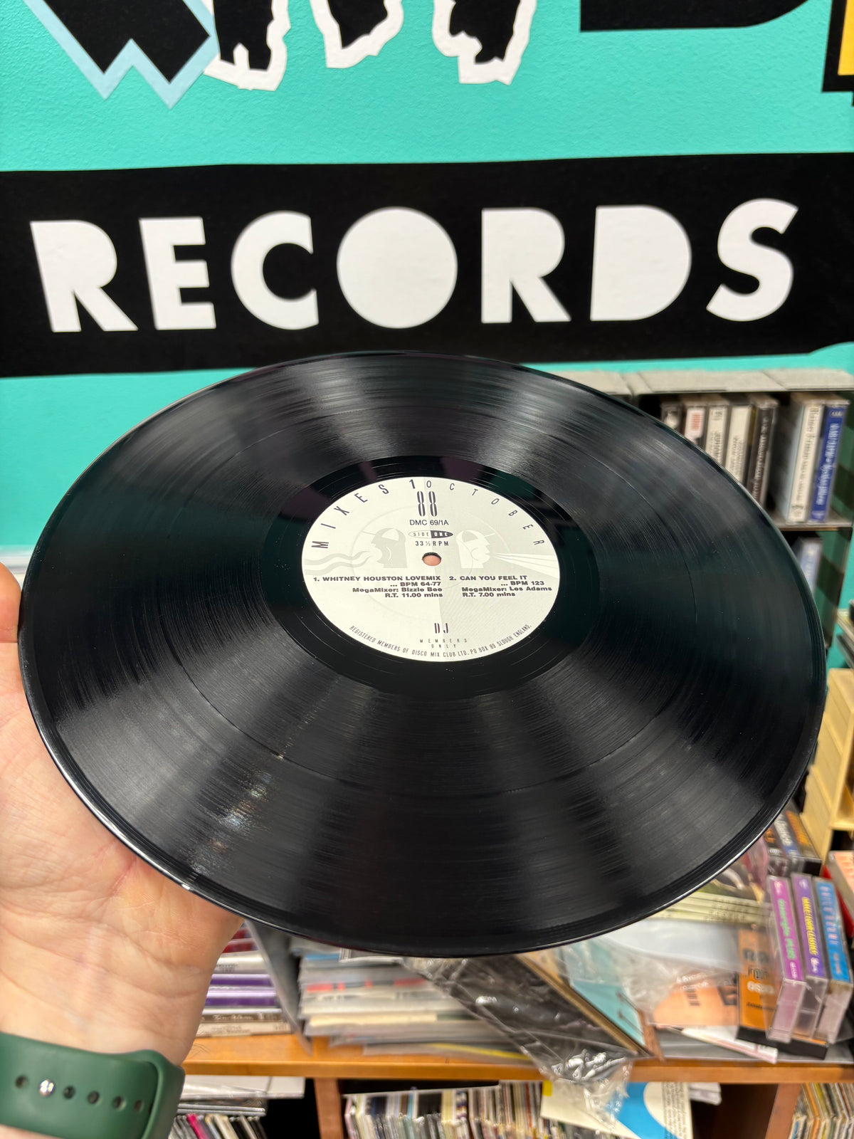 DMC - October 88 Mixes 1, 12inch, Only pressing, DMC, UK 1988