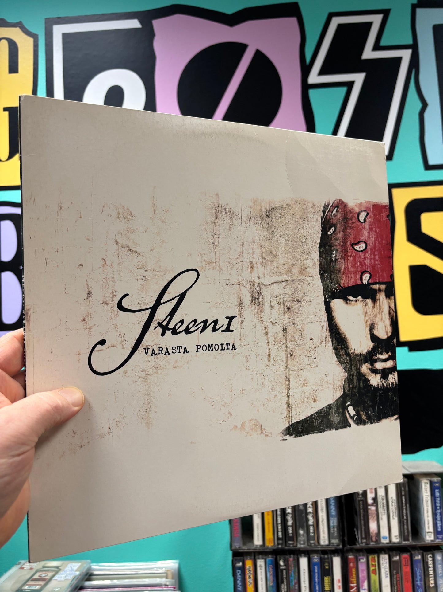 Steen1: Varasta Pomolta, LP, 1st pressing, Only official vinyl pressing, Monsp Records, Finland 2005