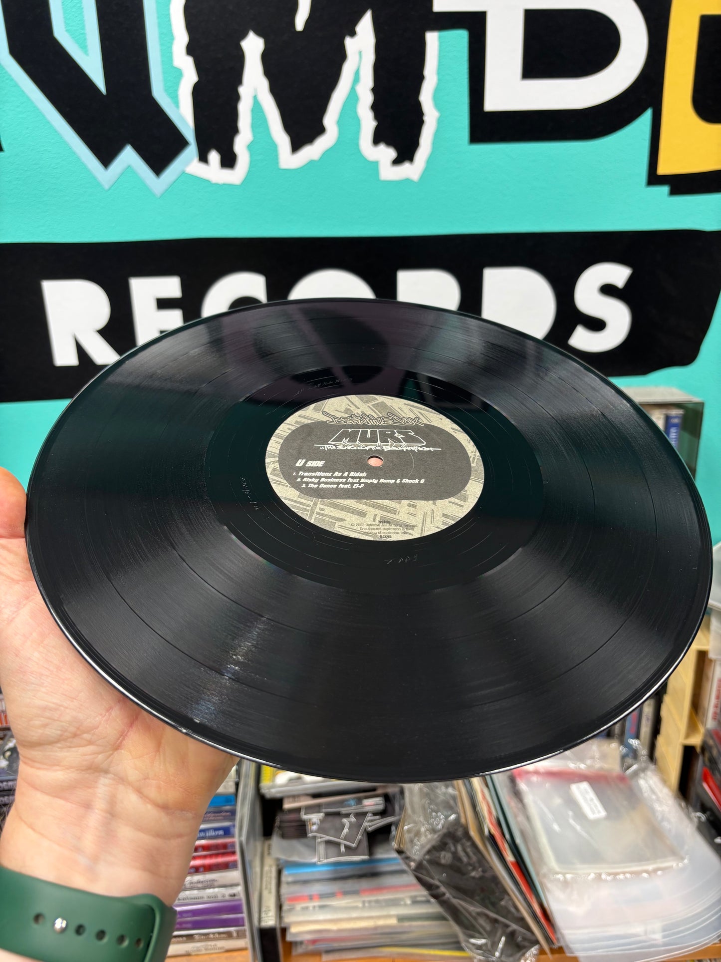 Murs: ….The End Of The Beginning, 2LP, reissue, Only vinyl pressing, Definitive Jux, US 2003