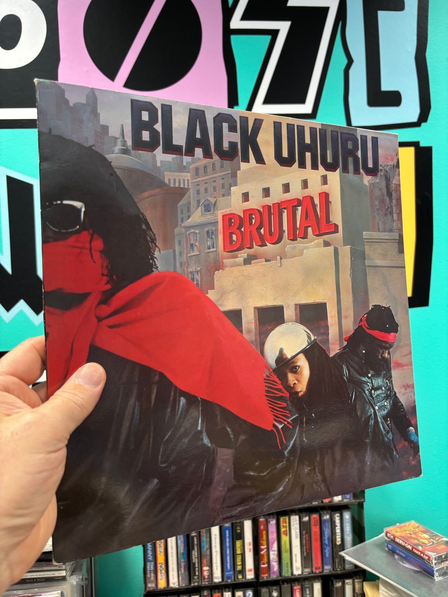 Black Uhuru: Brutal, LP, Polarvox, Finland 1986