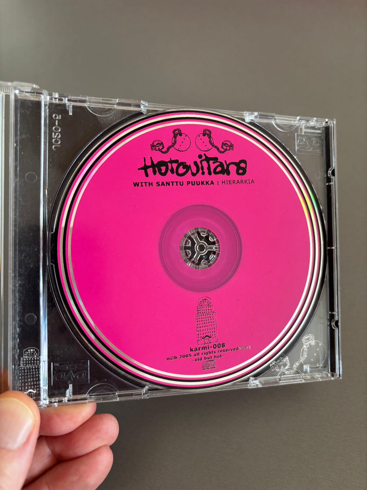 Hotguitars With Santtu Puukka: Hierarkia, CD, Only pressing, Karkia Mistika, Finland 2005