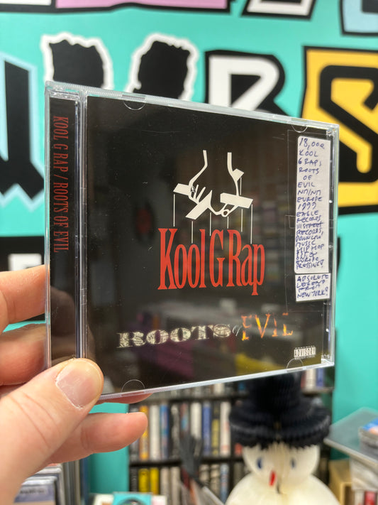 Kool G Rap: Roots Of Evil, CD, 1st & only European pressing, Europe 1999