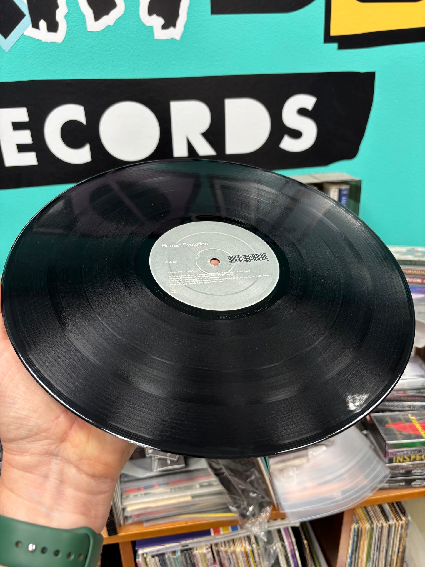 Human Evolution: Human Evolution, 12inch, Only official pressing, ID&T, Netherlands 2002