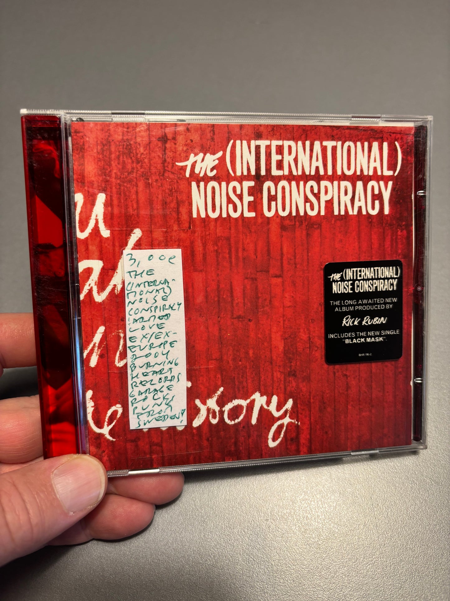 The (International) Noise Conspiracy: Armed Love, CD, Burning Heart Records, Europe 2004