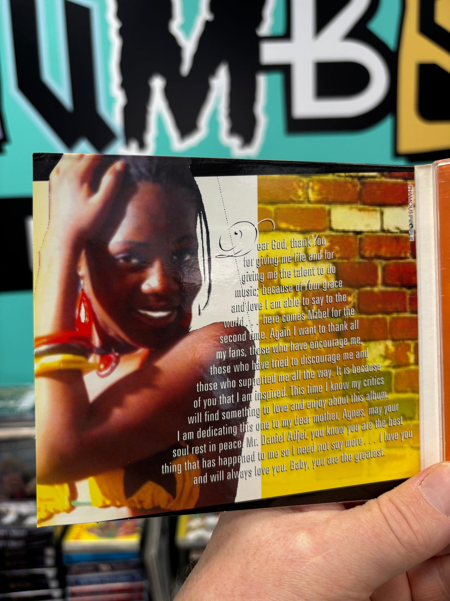 Mzbel: 16 years, CD, Only pressing?, Mzbel Music, Ghana year?