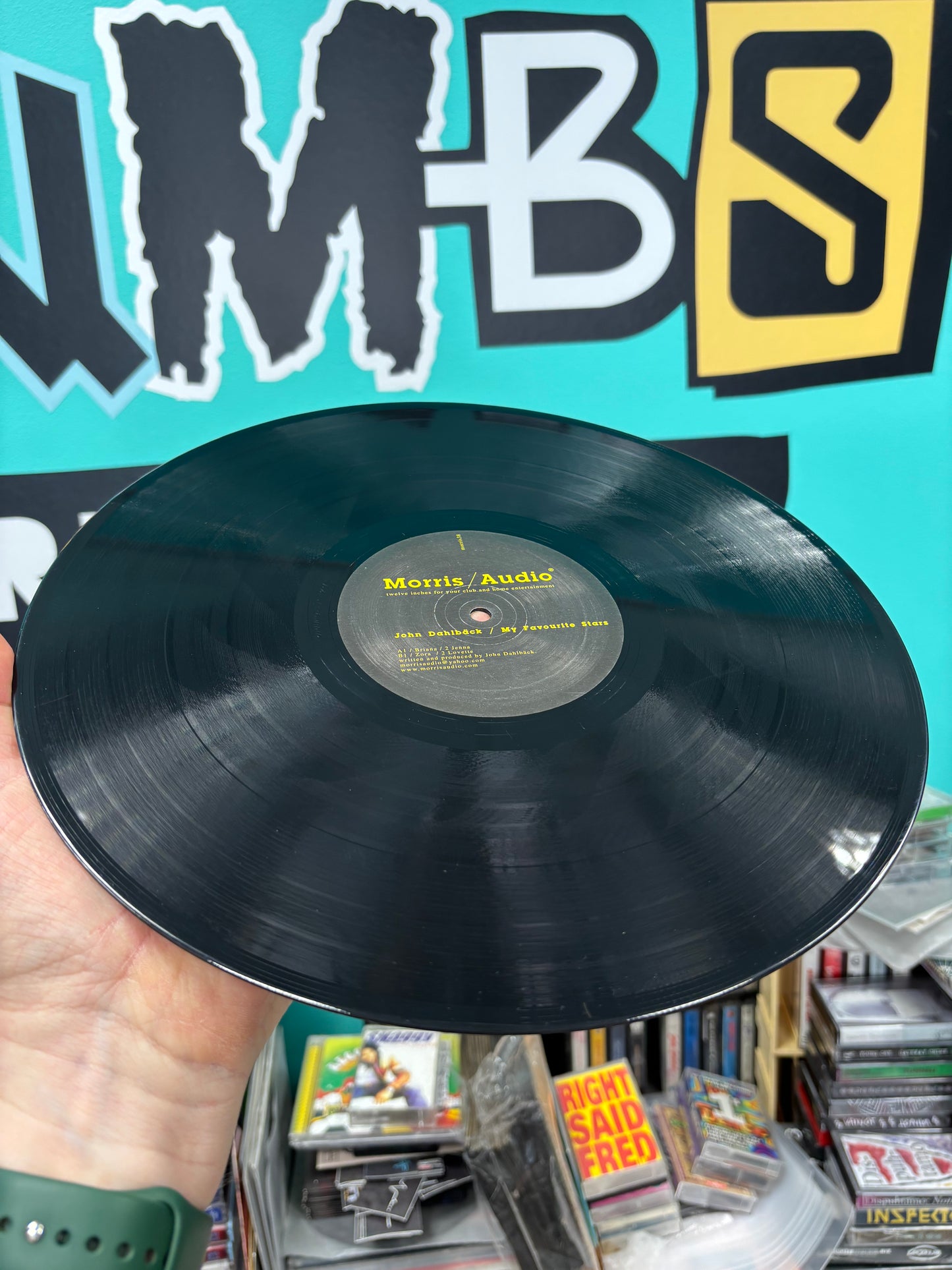 John Dahlbäck: My Favourite Stars, 12inch, Only pressing, Morris/Audio, Switzerland 2004