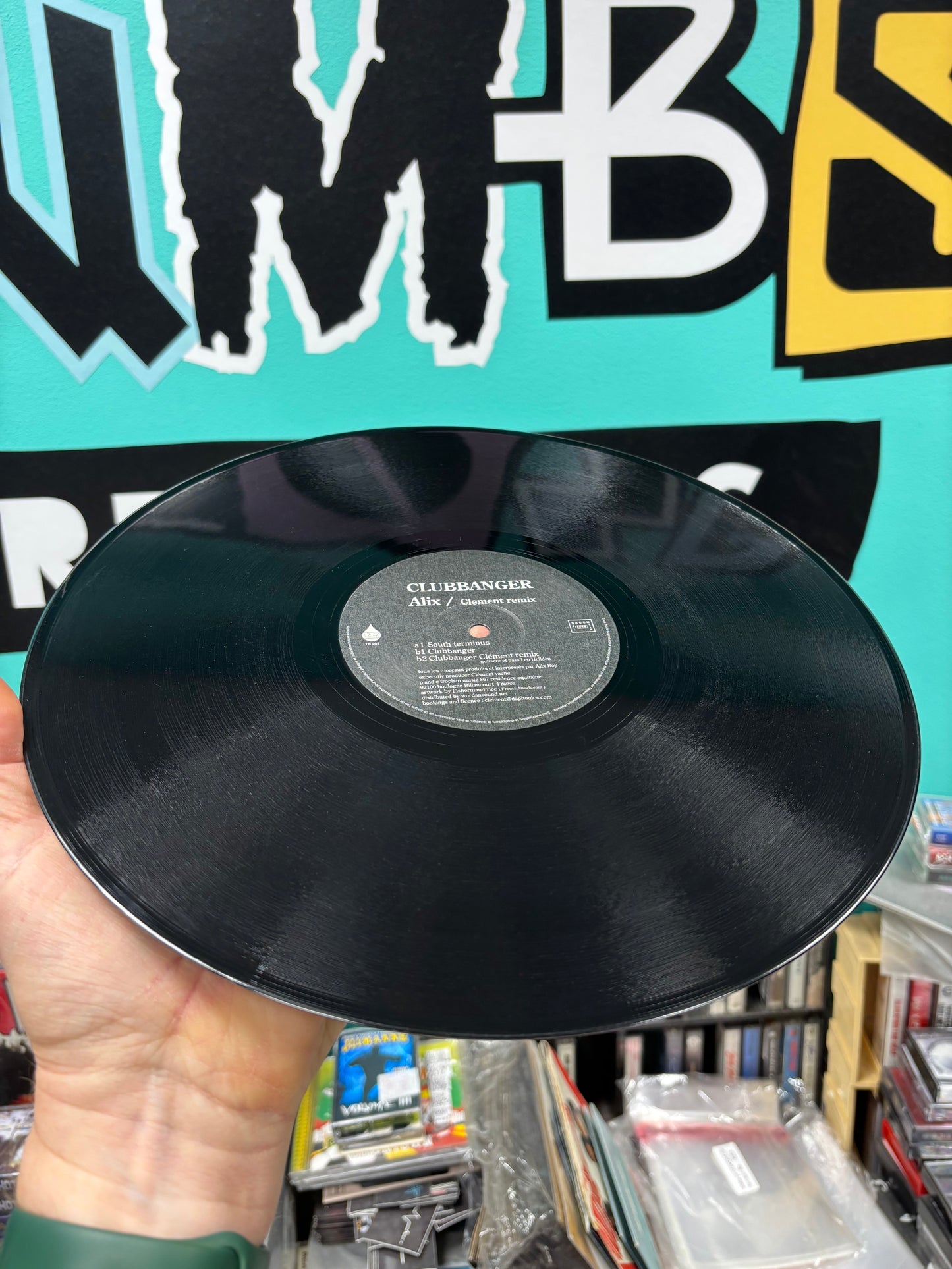 Alix: Clubbanger, 12inch, Only pressing, Tropism Records, France 2005