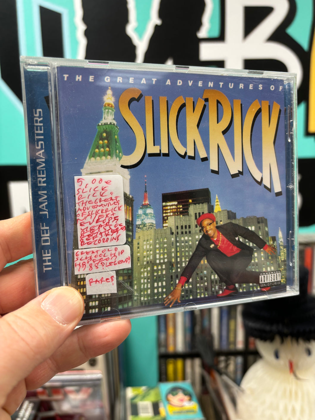 Slick Rick: The Great Adventures Of Slick Rick, CD, reissue, remastered, Europe year?