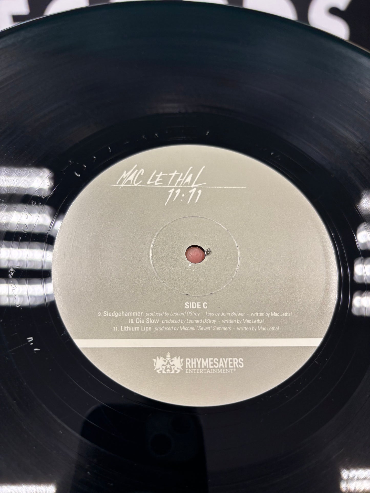 Mac Lethal: 11:11, 2LP, Only vinyl pressing, Rhymesayers Entertainment, US 2007