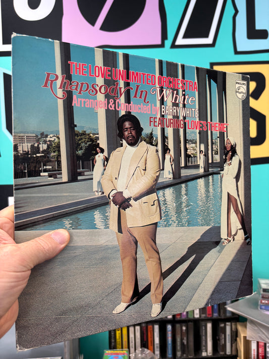 The Love Unlimited Orchestra: Rhapsody In White, reissue, Philips, Netherlands 1974