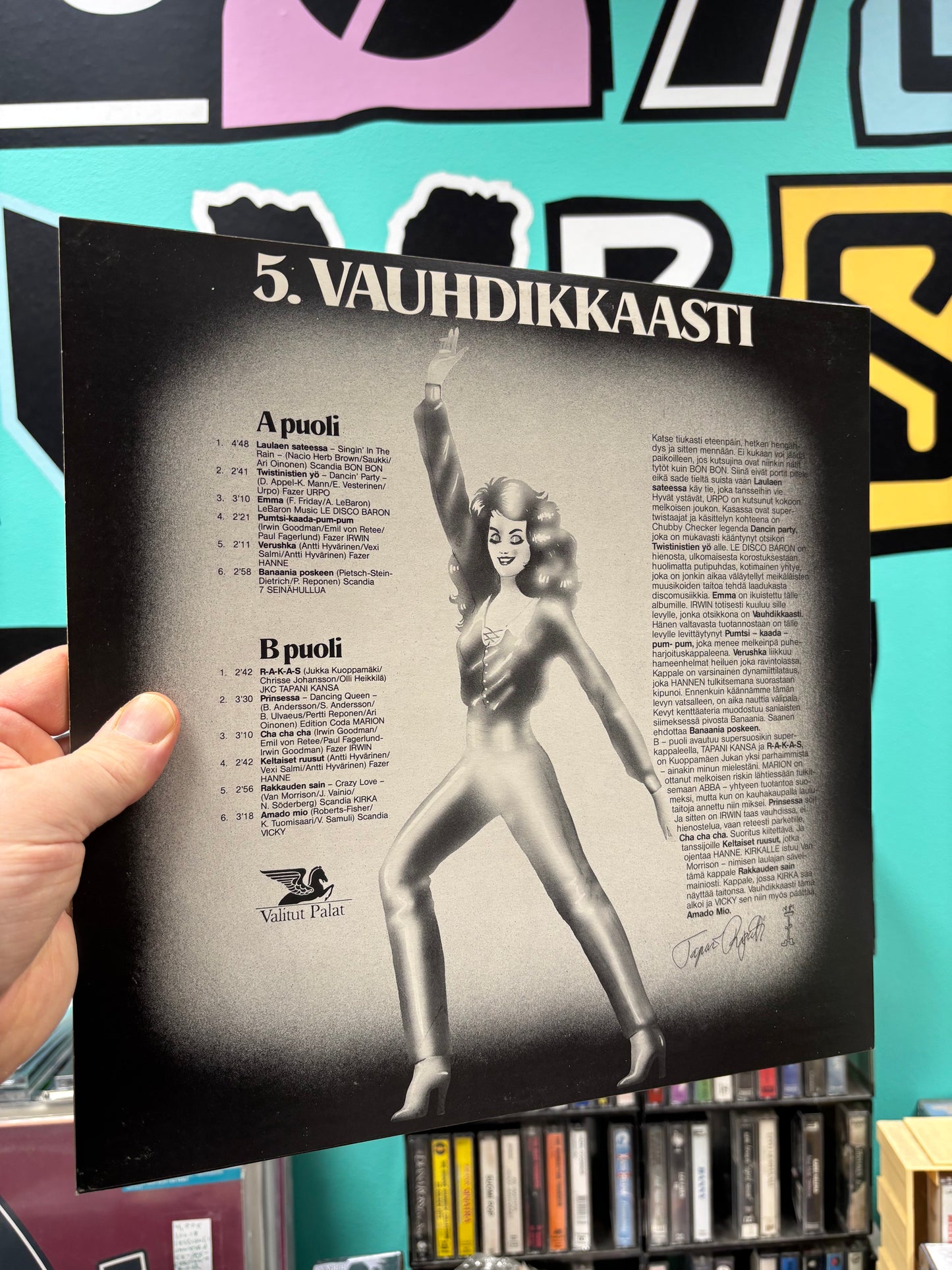 Finndisco - 96 Kotimaista Discohittiä, 8LP, Only pressing, Compilation, Box Set, Valitut Palat, Finland 1979