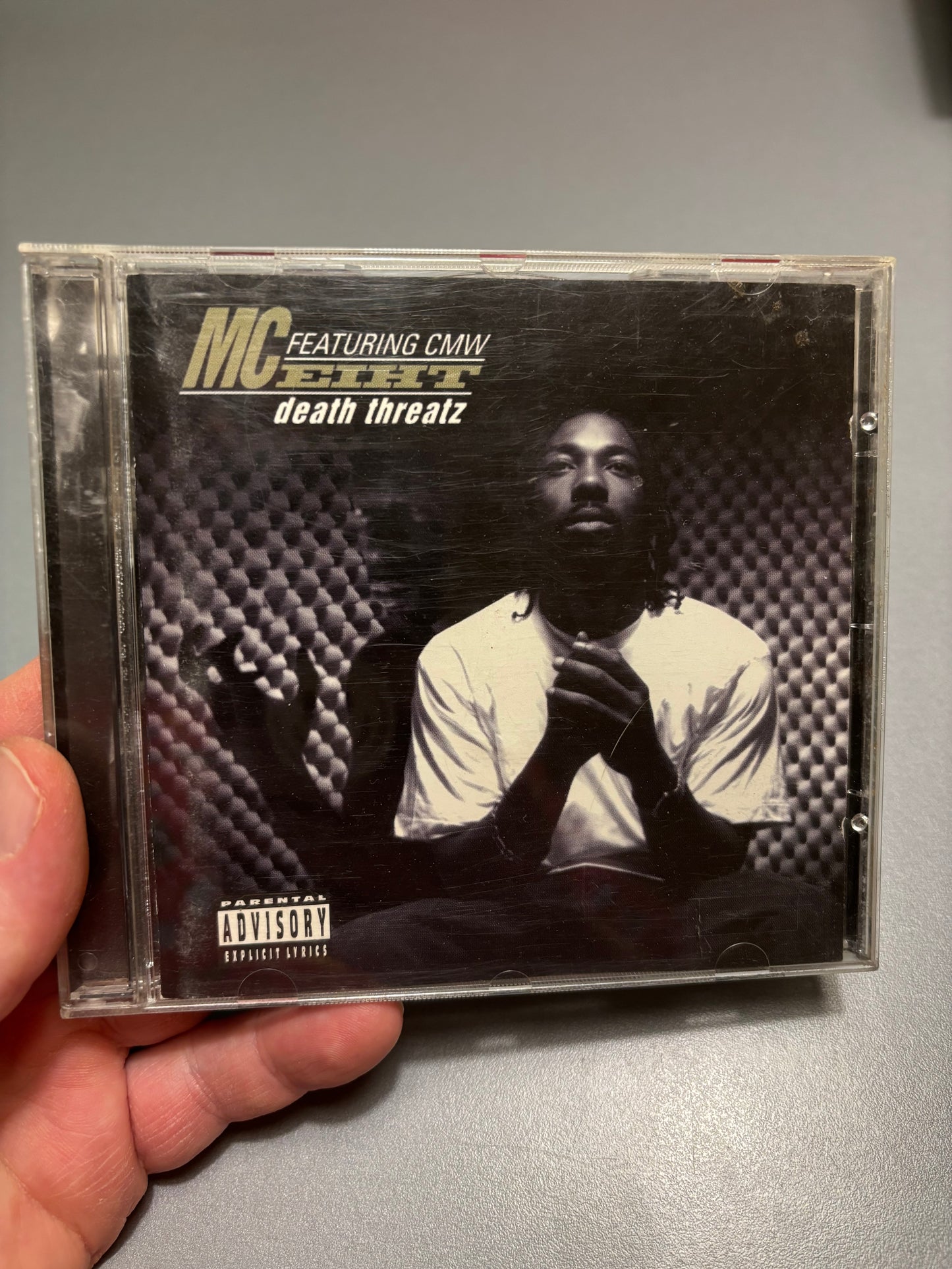 MC Eiht featuring CMW: Death Threatz, CD, Epic Street, Europe 1996