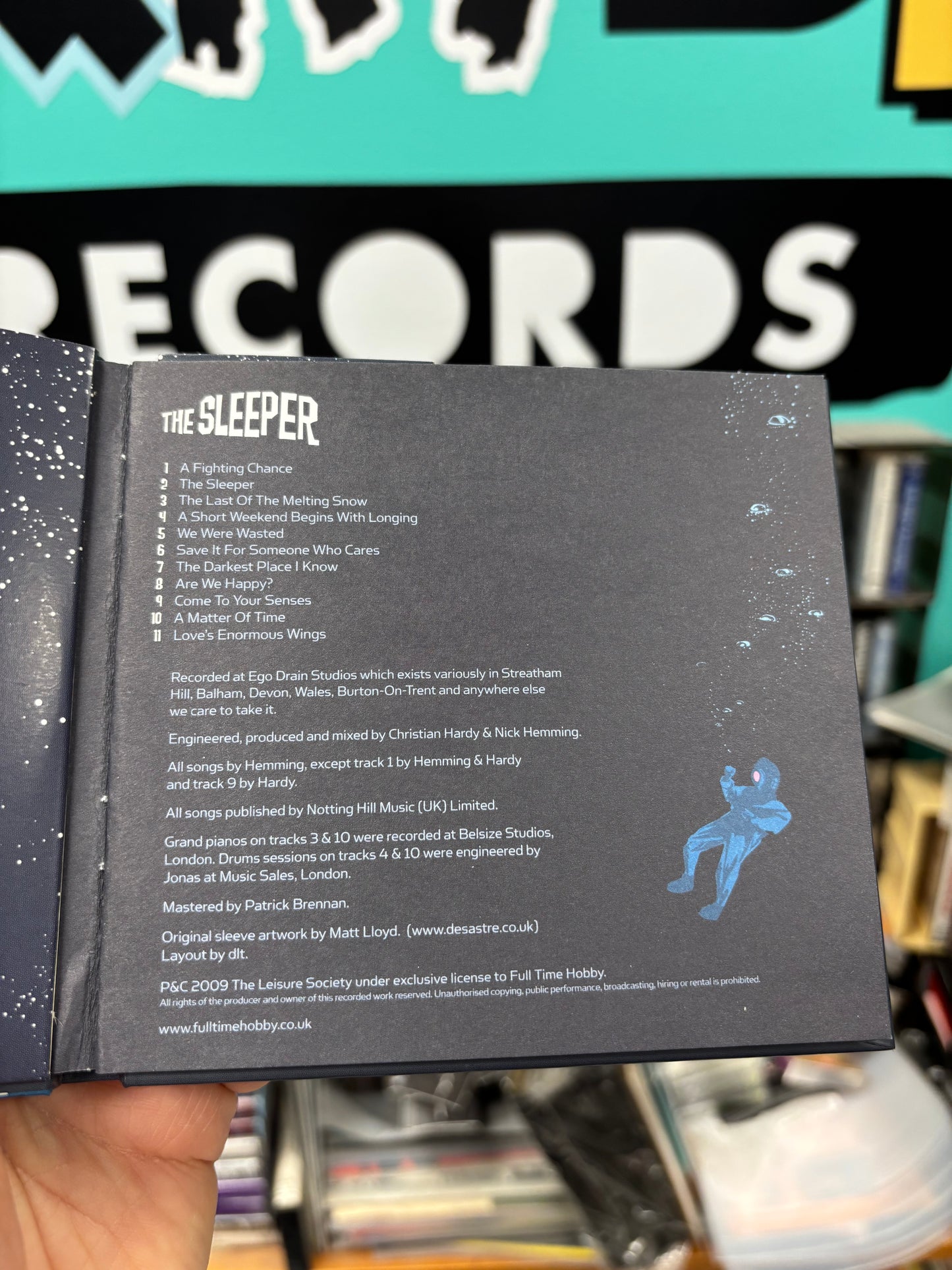 The Leisure Society: The Sleeper, 2CD, Book-style case, Full Time Hobby, UK 2009