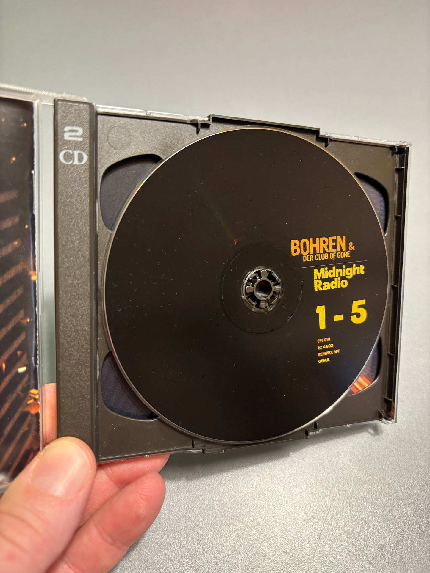 Bohren & Der Club Of Gore, 2CD, 1st pressing, Epistrophy, Germany 1997