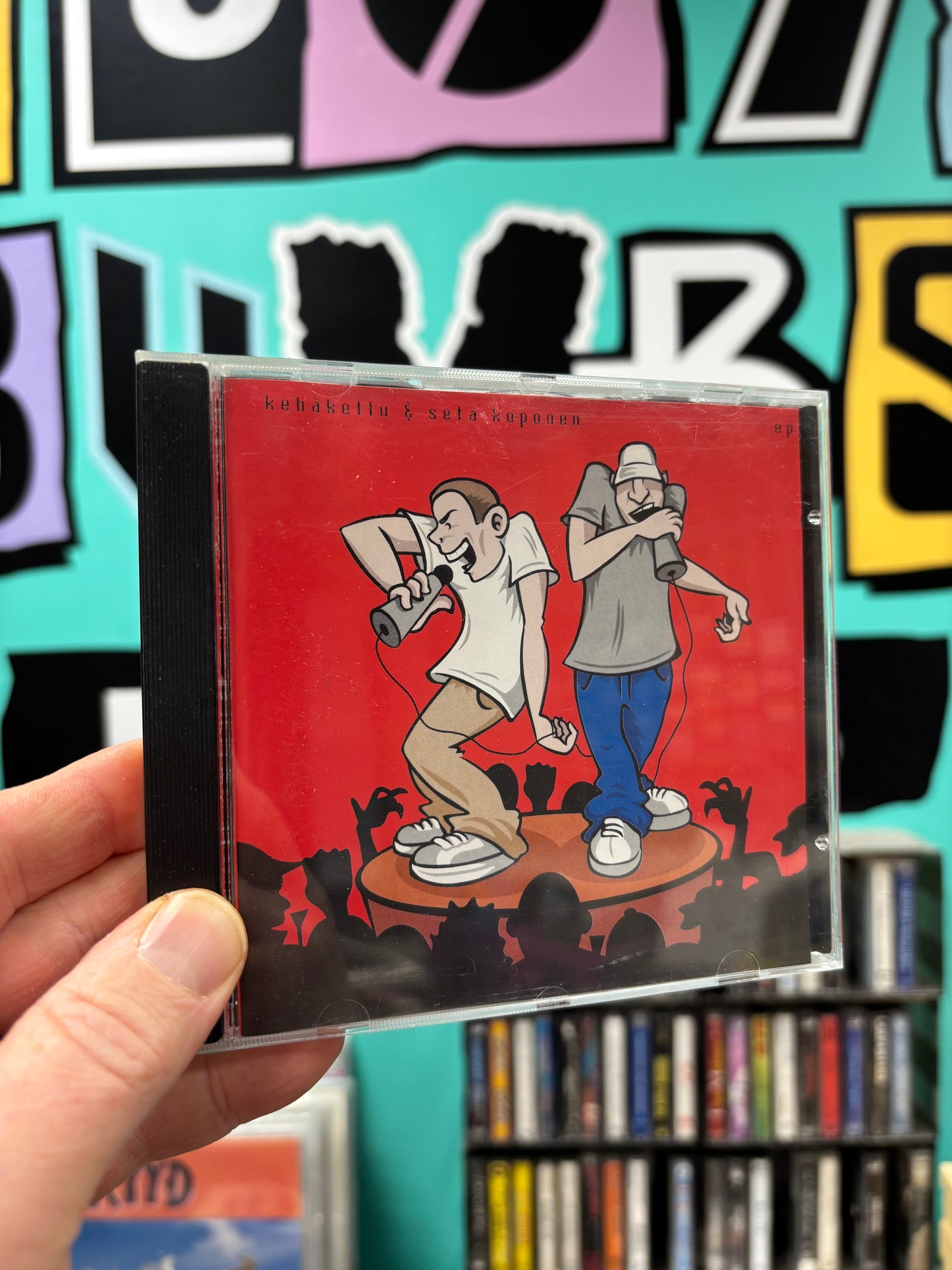 Kehäkettu & Setä Koponen: EP, CD, Only CD pressing, 21” Produktio, Finland 2000