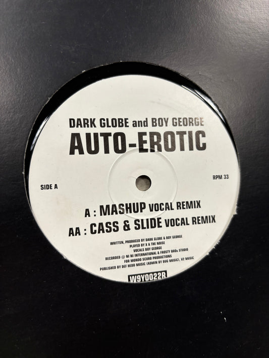 Dark Globe and Boy George: Auto-Erotic (Remixes), 12inch, Whole Nine Yards, UK 2002