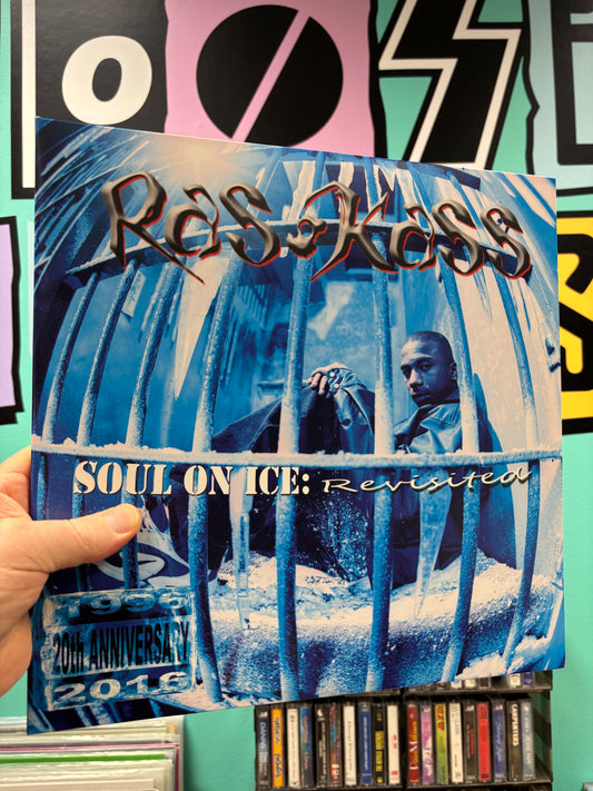 Ras Kass: Soul On Ice - Revisited, 20th Anniversary Edition, 2LP, gatefold, blue/white splatter, CD, Inlay, Limited Edition, Blackhouse Records, US 2016