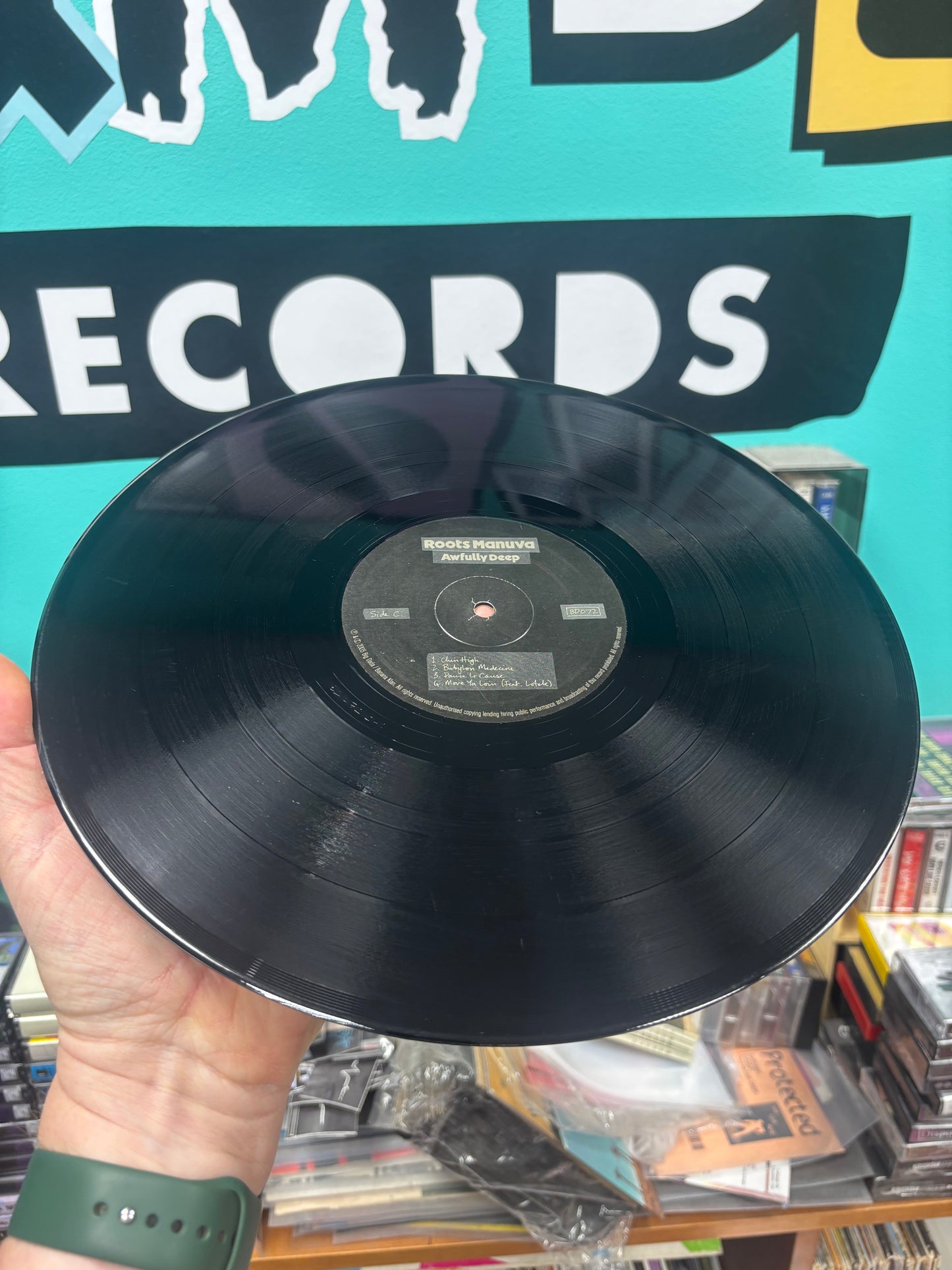 Roots Manuva: Awfully Deep, 2LP, Only vinyl pressing, Big Dada Recordings, UK 2005