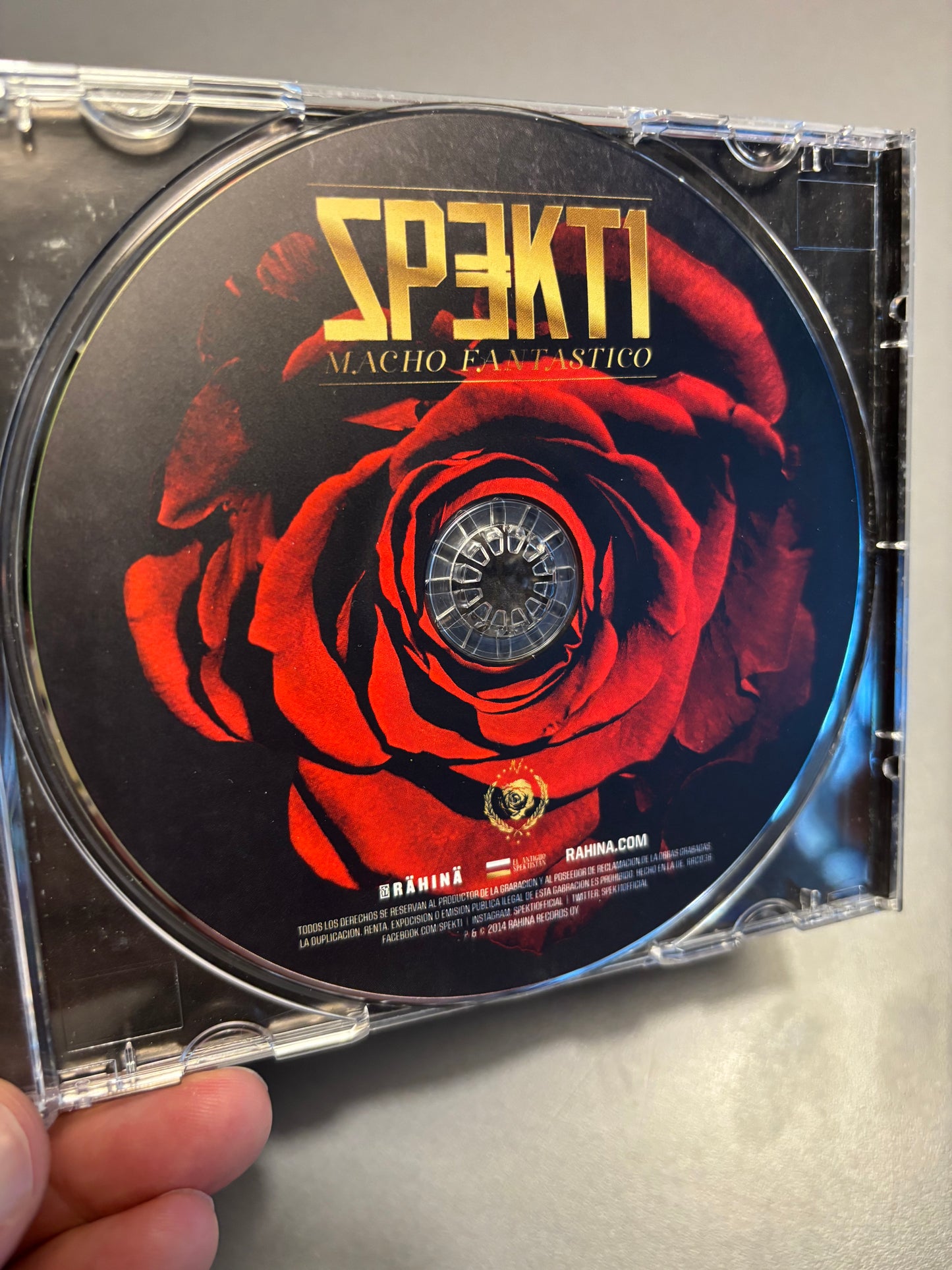 Spekti: Macho Fantastico, CD, Only pressing, Rähinä Records, Finland 2014