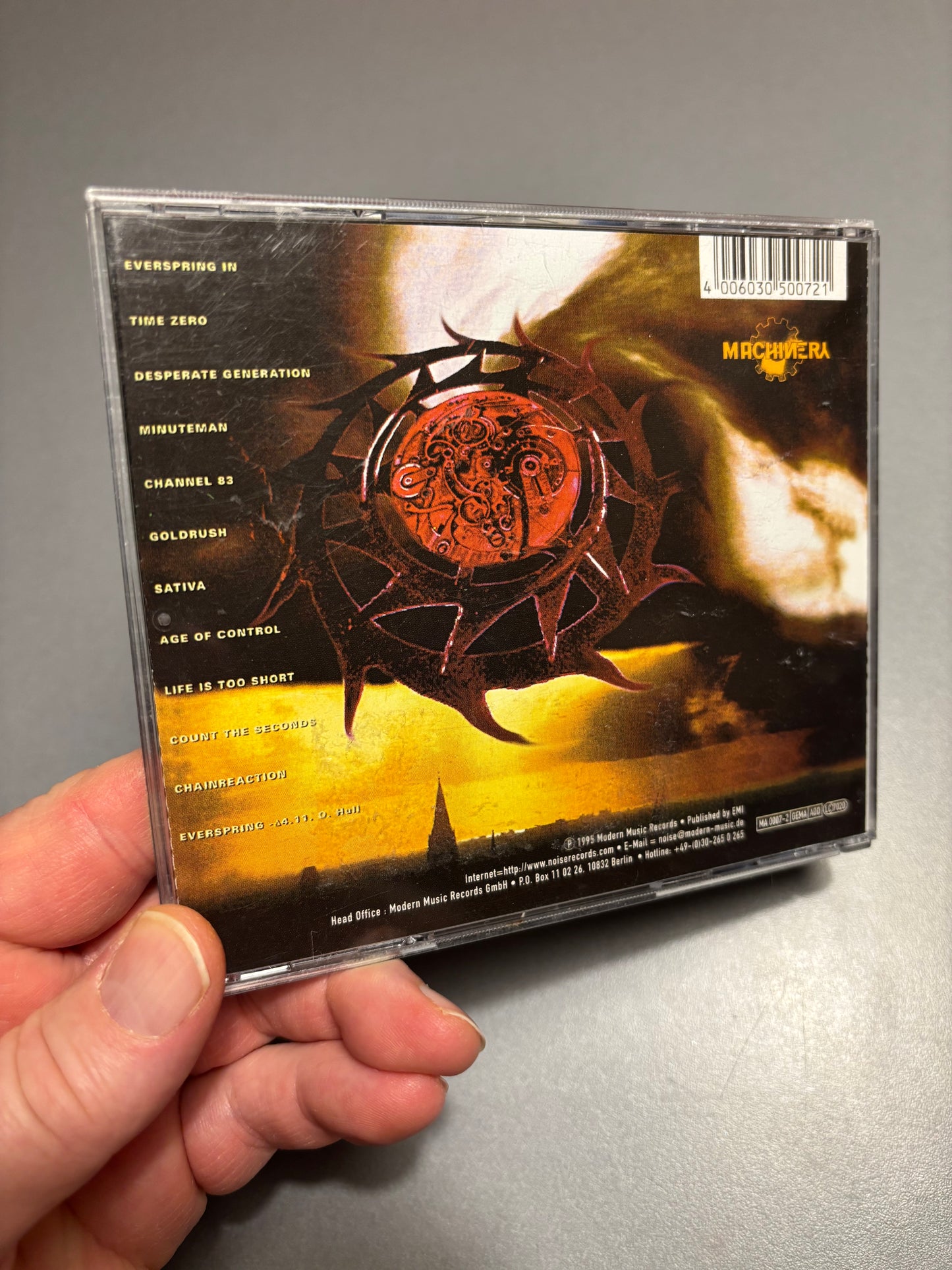 Dance Or Die: Everspring, CD, reissue, Machinery Records, Germany year?