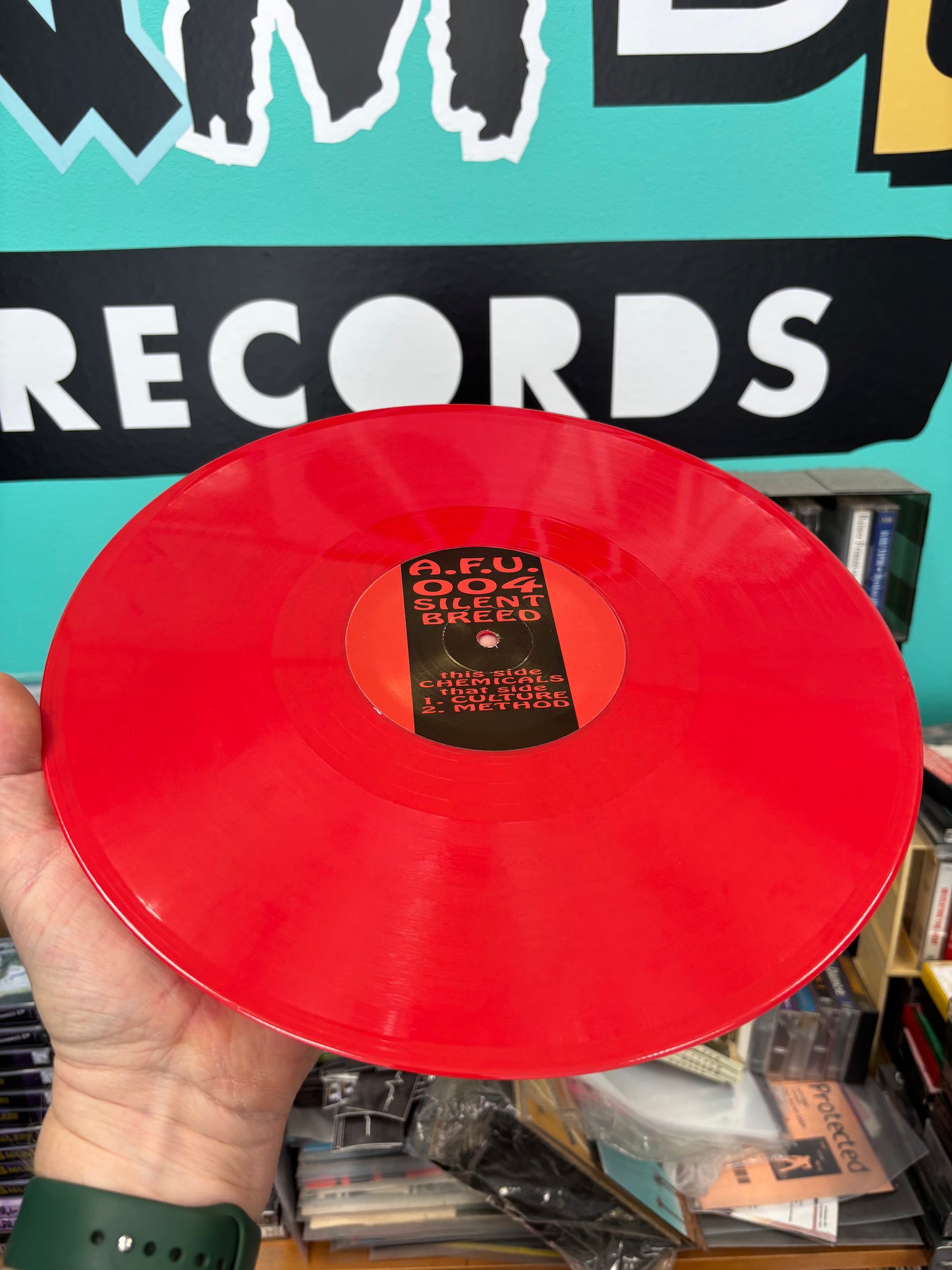 Silent Breed (Thomas Peter Heckmann): Chemicals, 12inch, OG pressing, A.F.U., Germany 1995